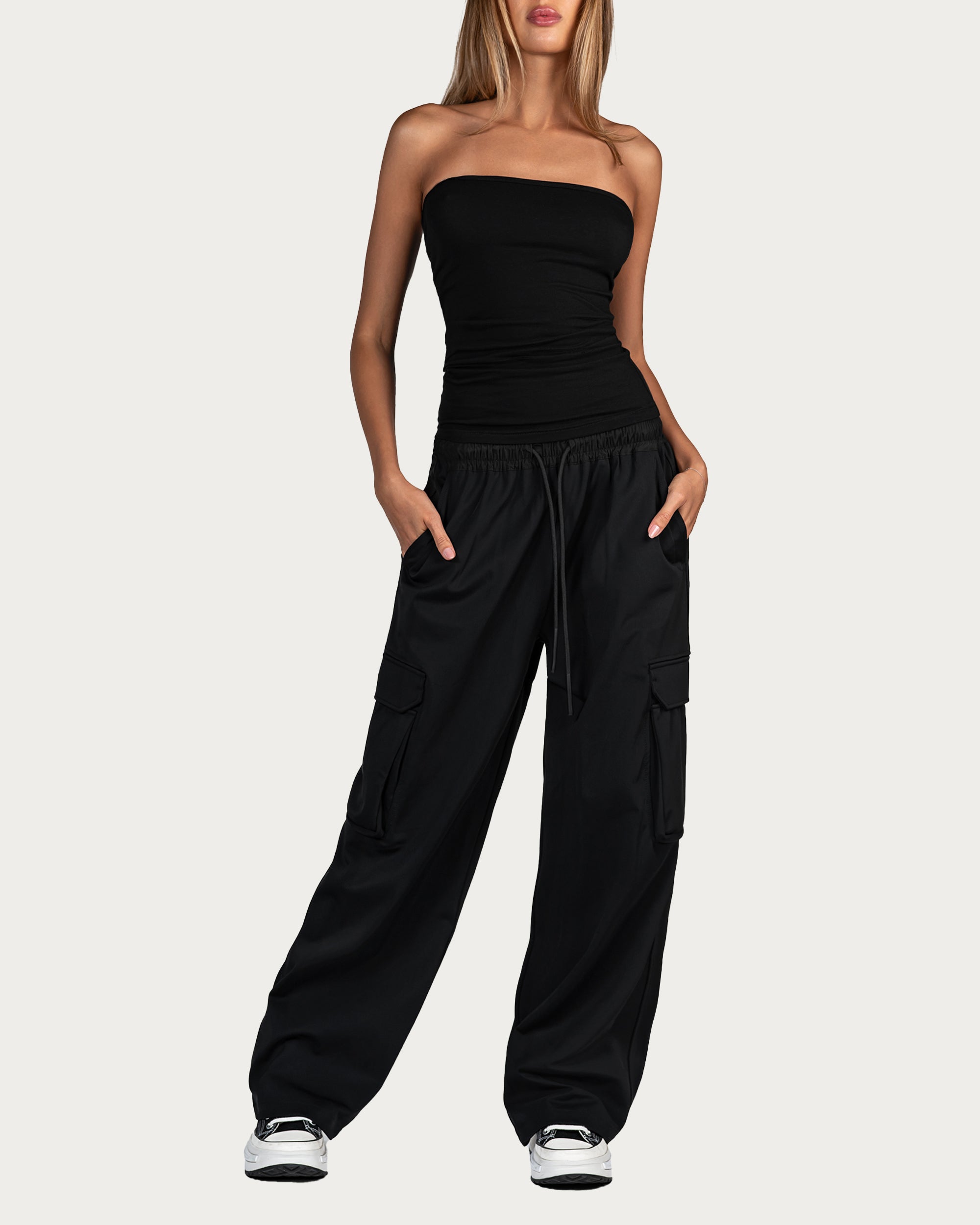 Flare Cargo Pants - P25483