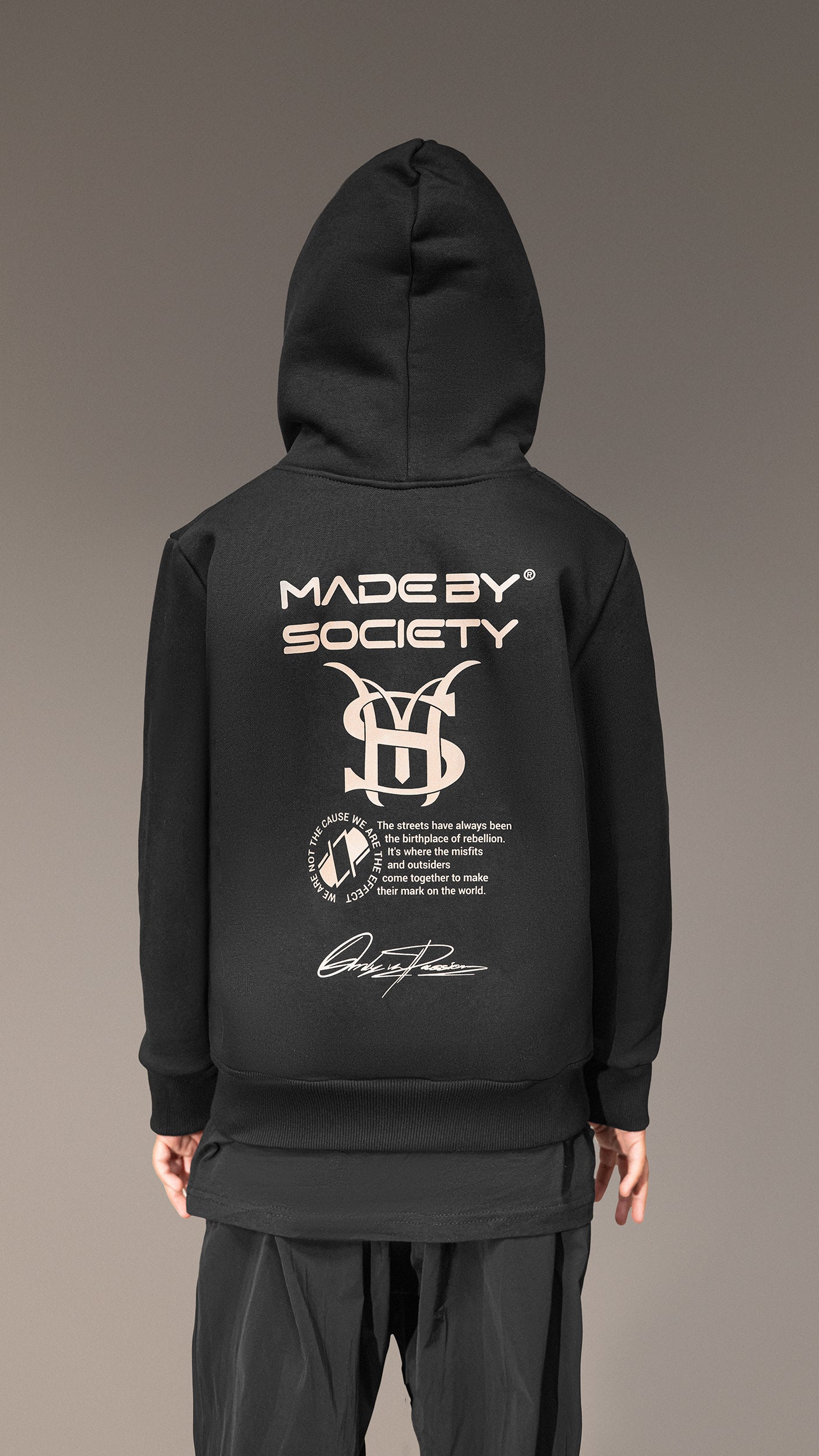 "Made By Society" Hoodie - H35683