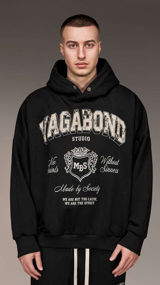 No Saints Black Hoodie - H16989