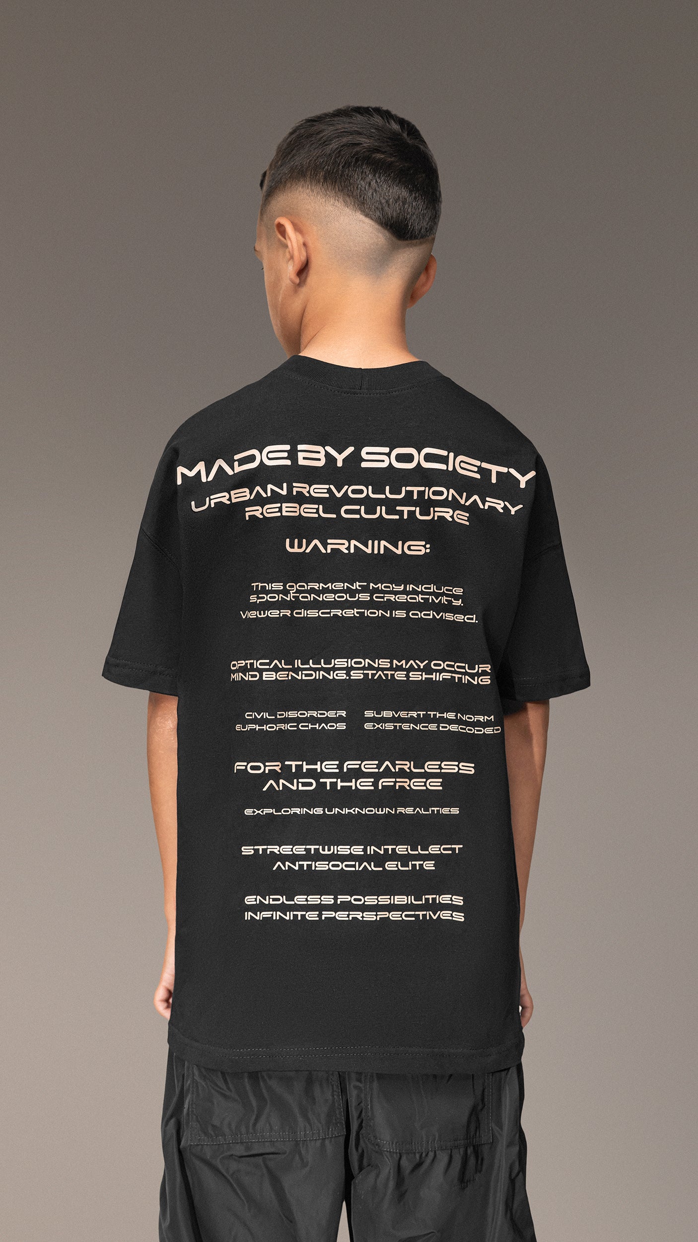 T-shirt "Made by Society" - T35688