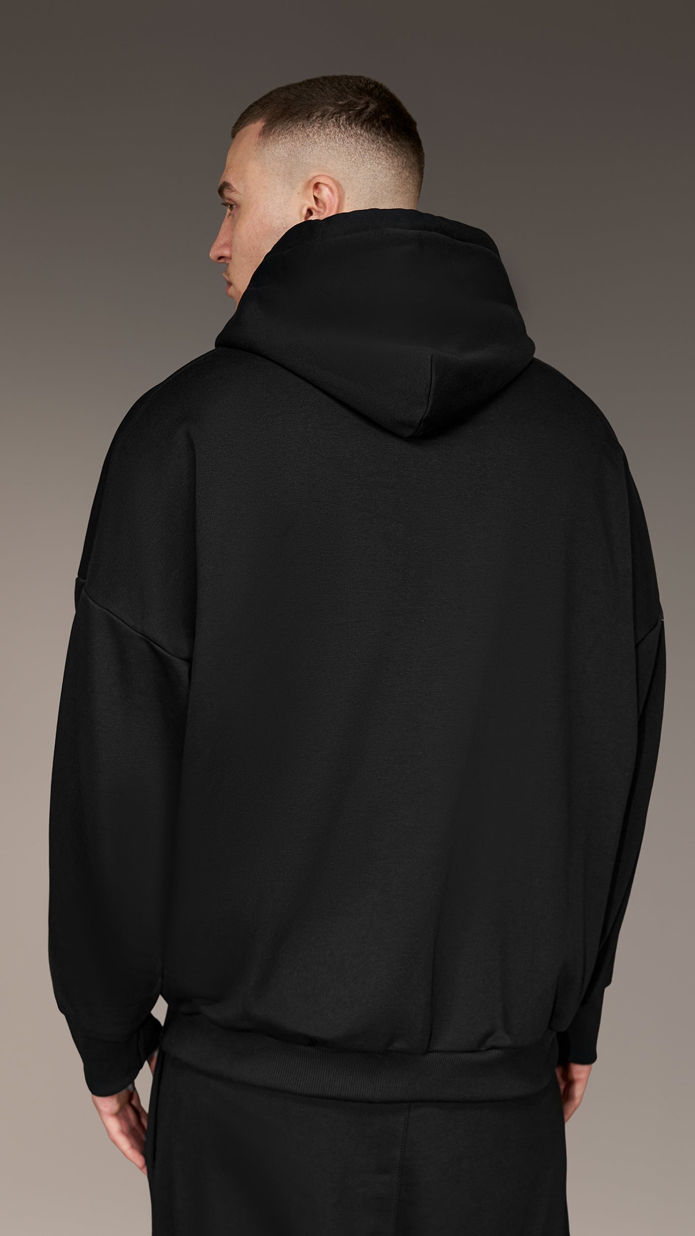 No Saints Black Hoodie