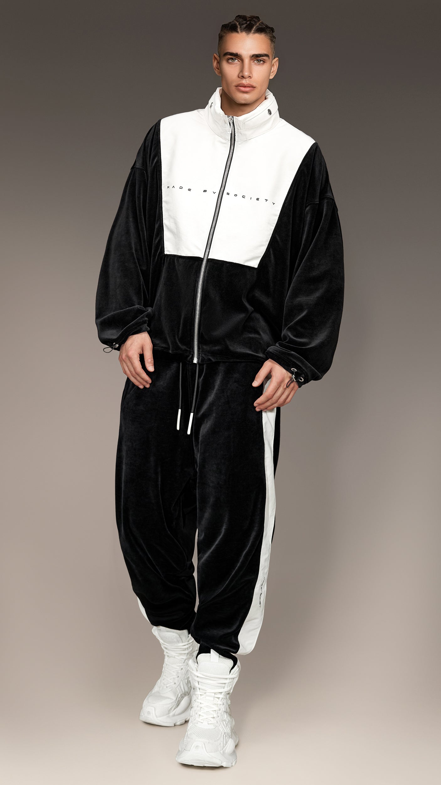 Pantaloni Velvet Stripe Motion - P16996