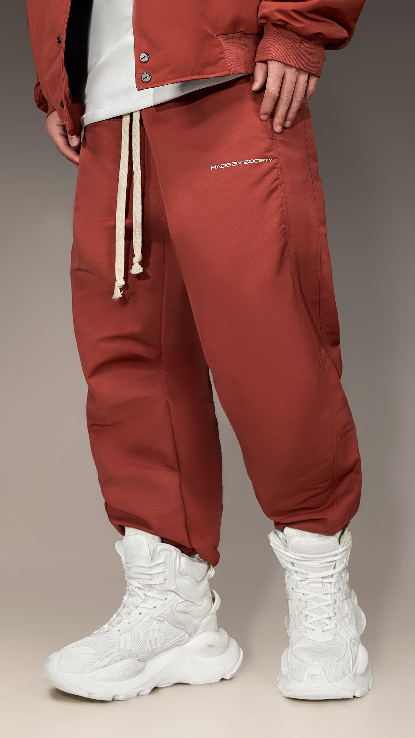 Pantaloni Terracotta Utility