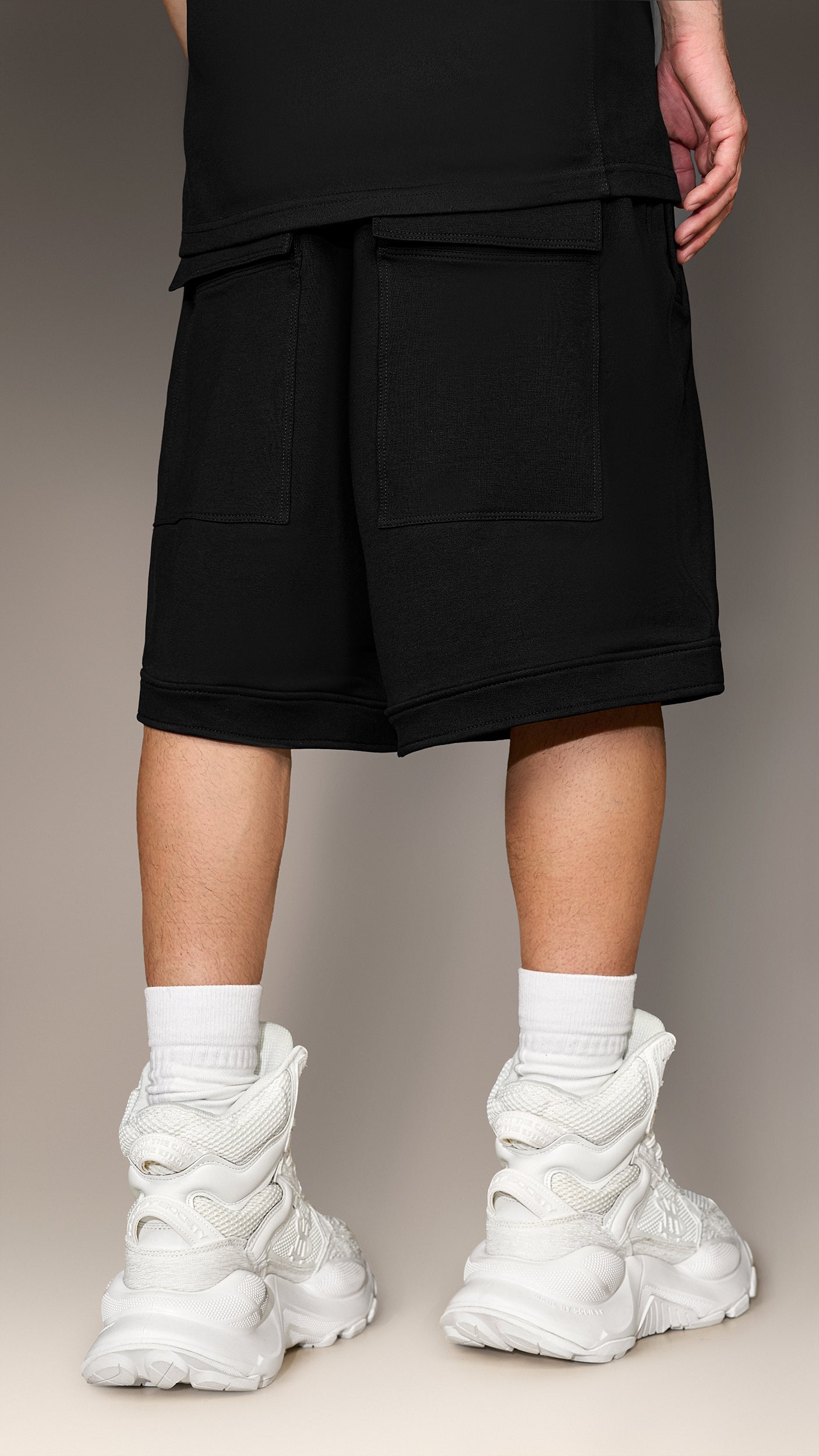SLATE WIDE Bermuda Shorts - B17446