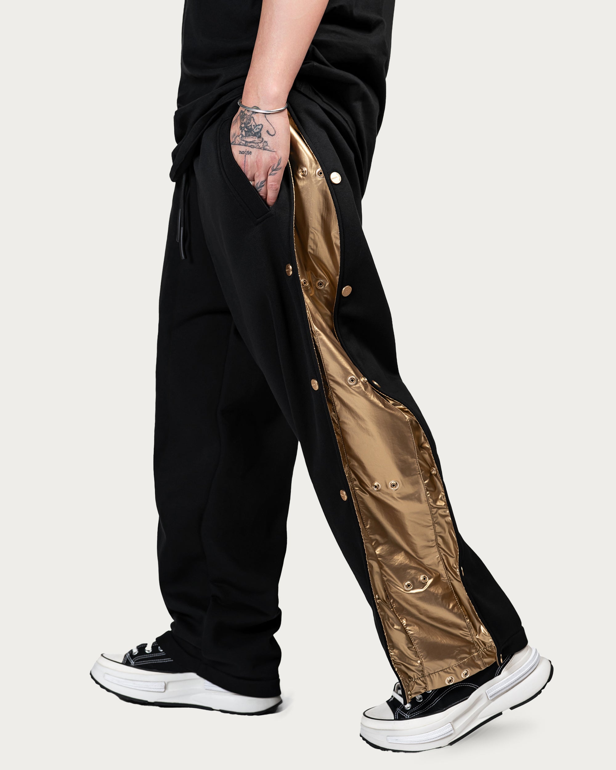 Press stud tracksuit pants online