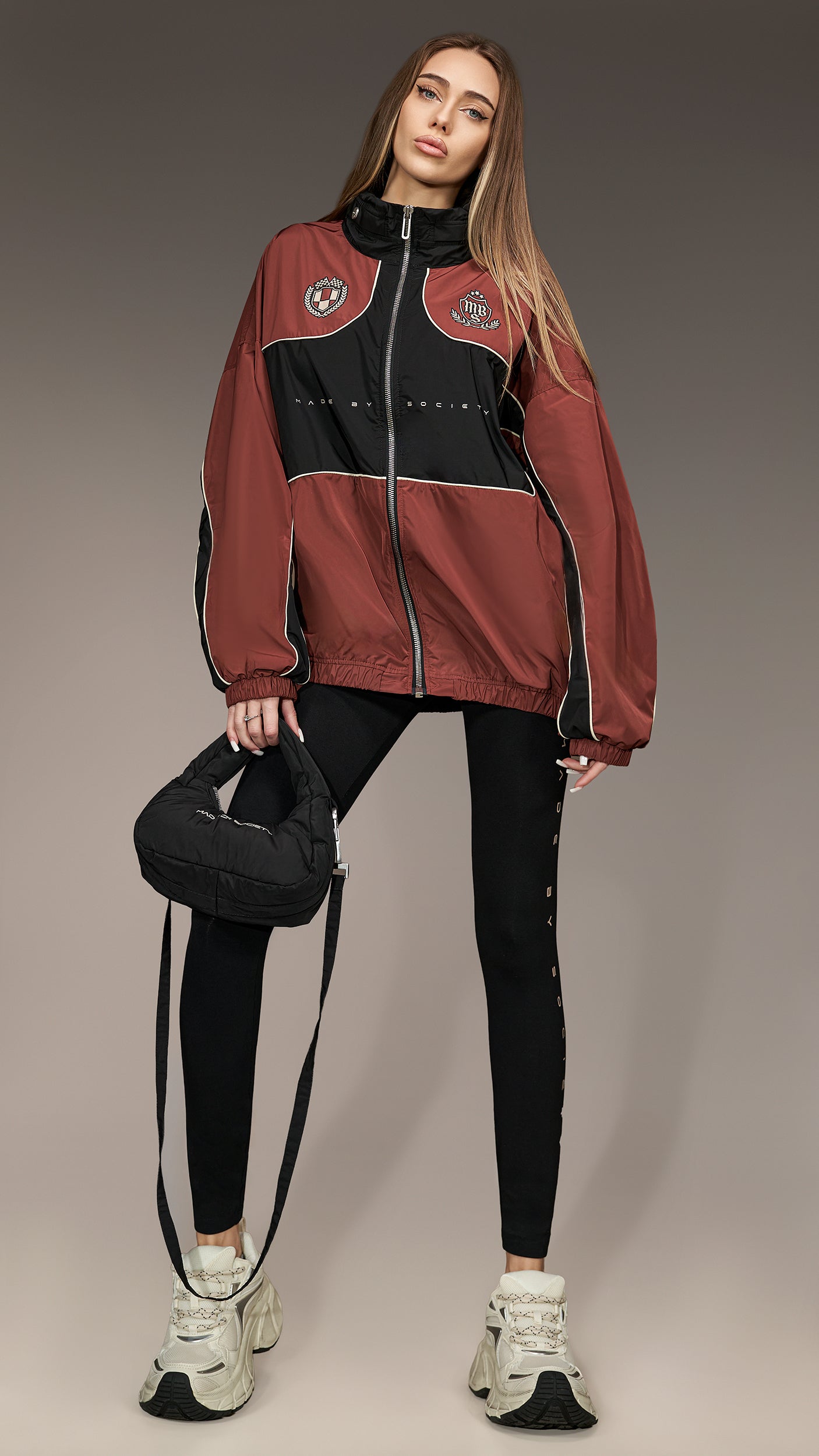 Burgundy Heritage Flow Hoodie