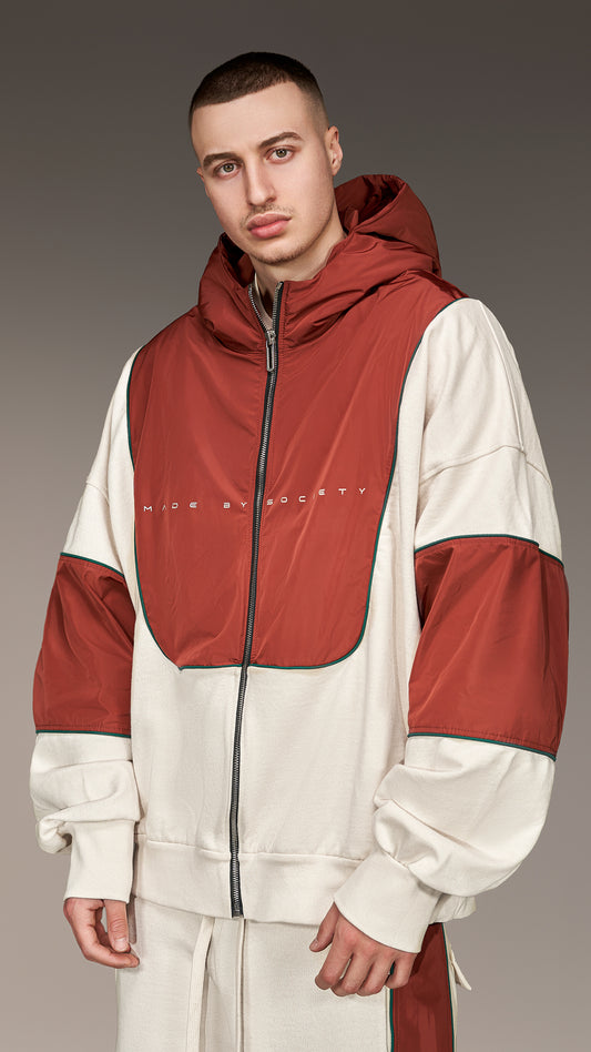 Fusion Verse Maroon Hoodie -H17097