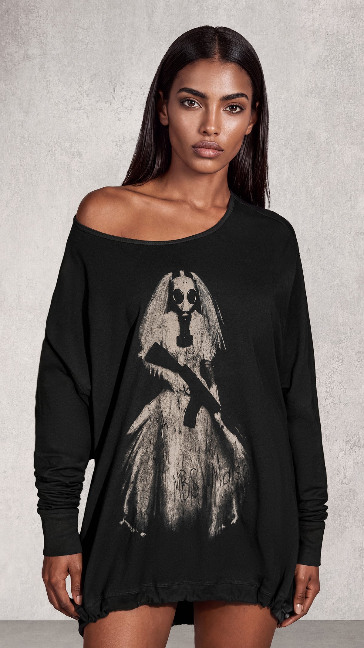SIDE FALL T-SHIRT - T27831
