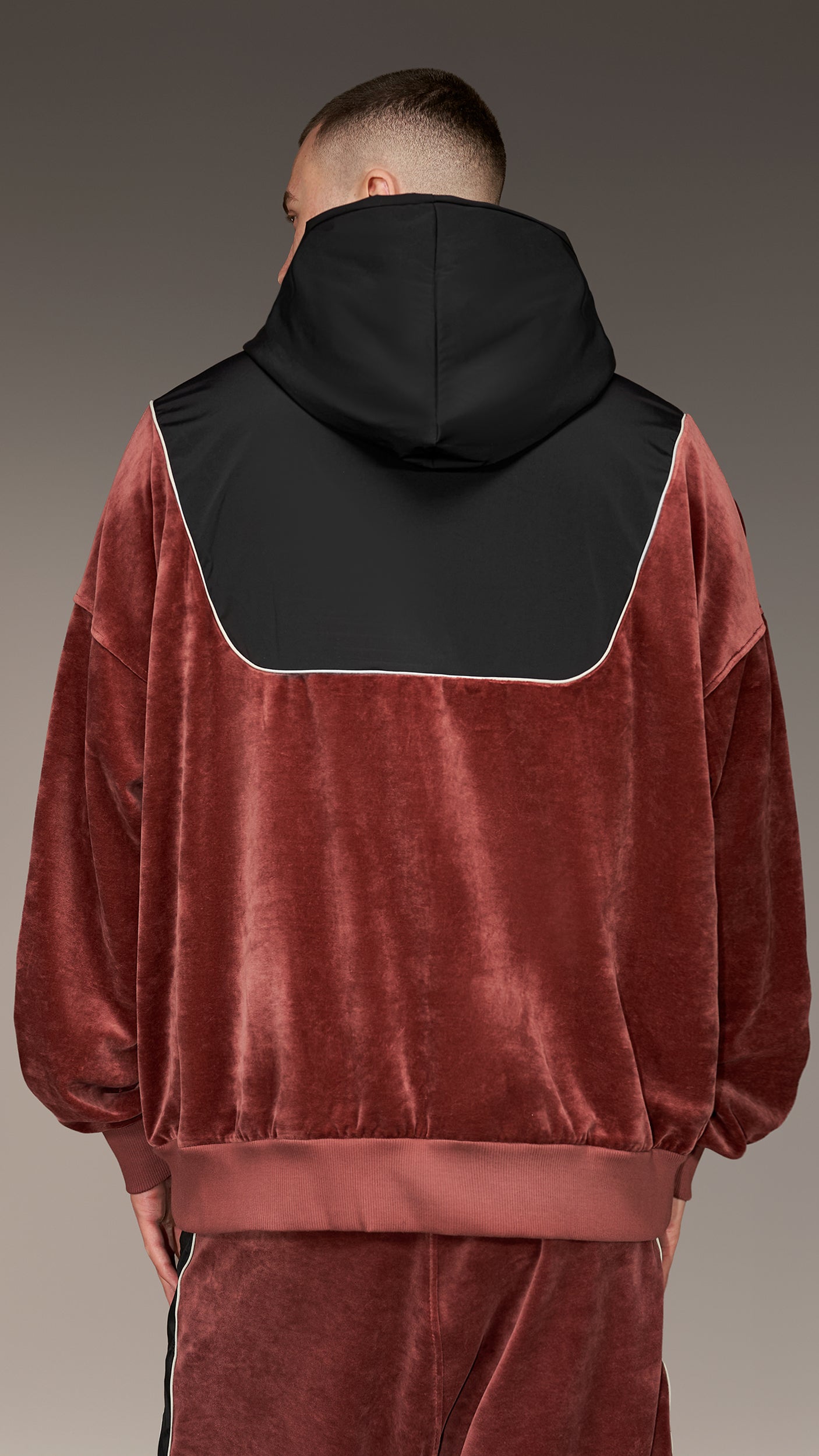 Velvet Onyx Shield Hoodie