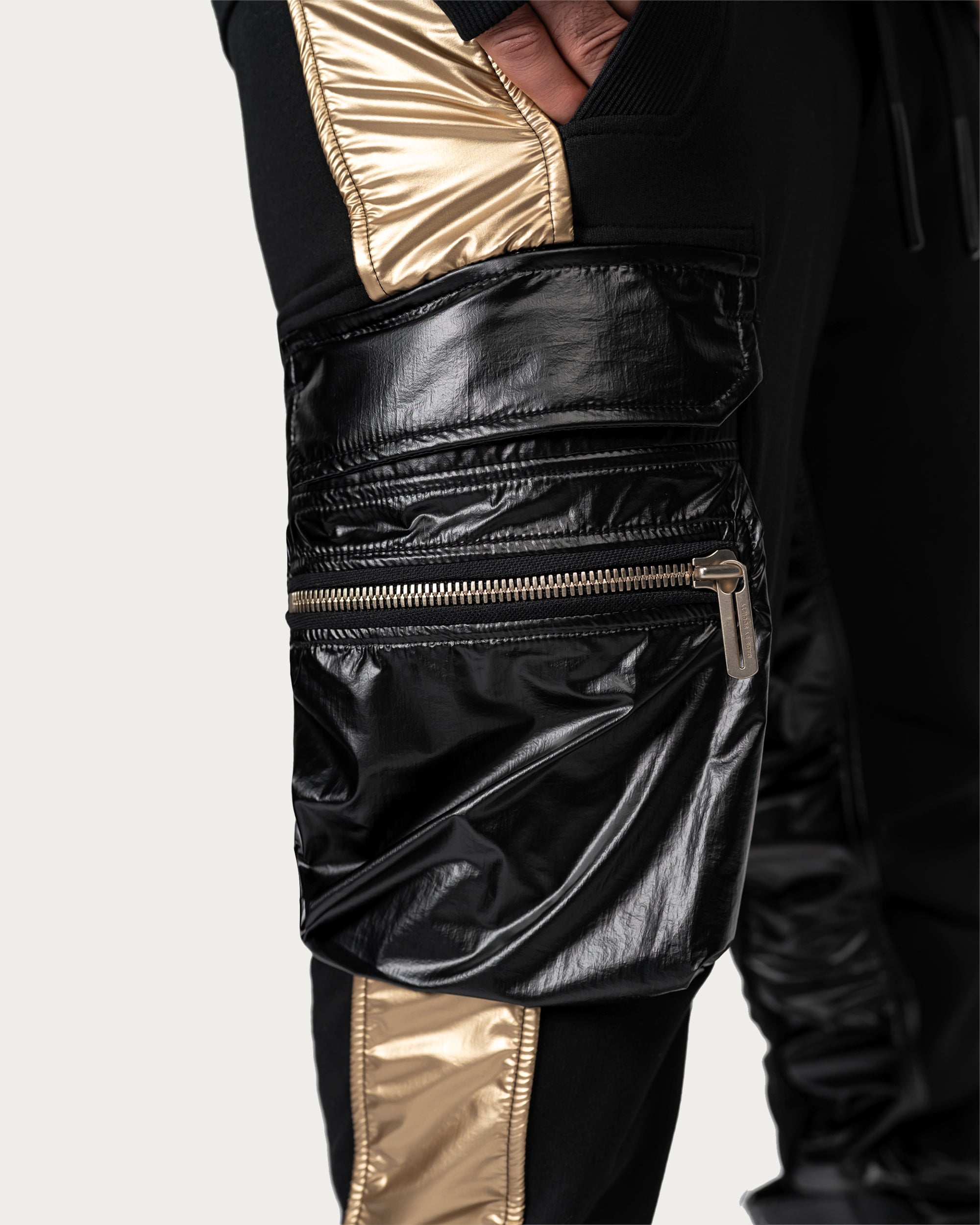 Gold band cargo pants - P14998