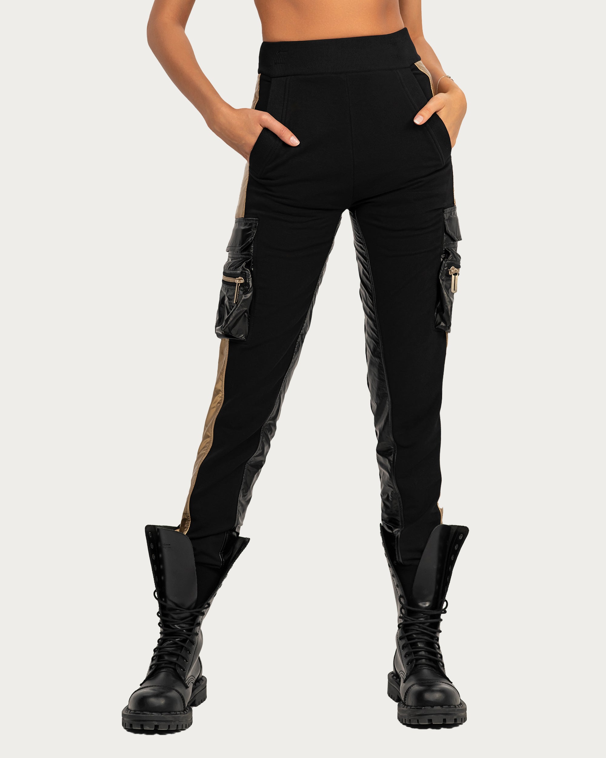 Gold band cargo pants - P25000