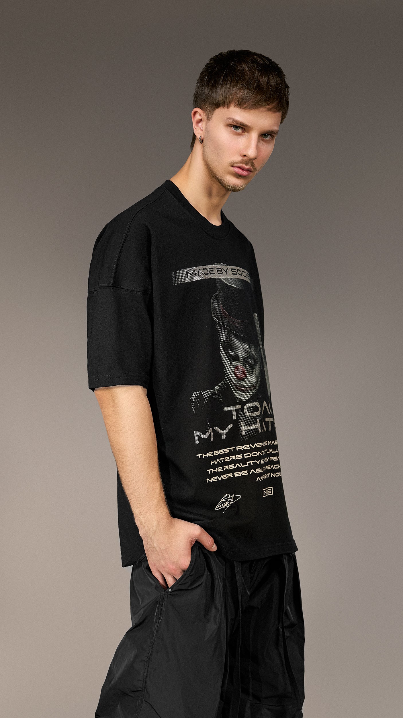 Tricou „To All My Haters” Made by Society - T15834