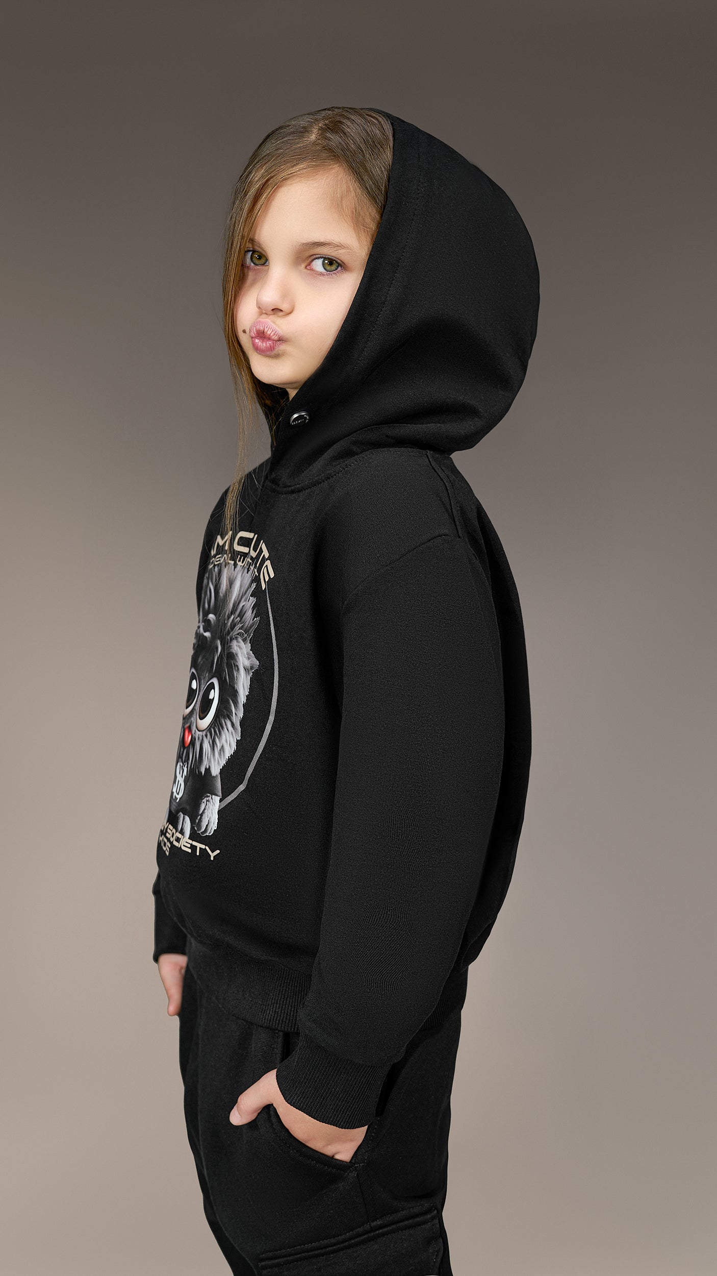 Hoodie "I AM CUTE" - H35951