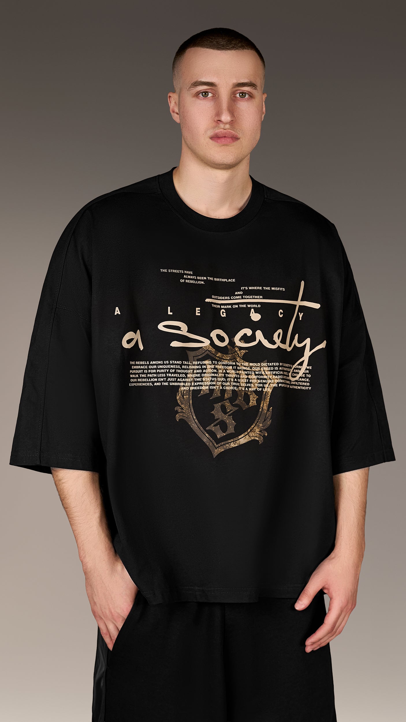 Tricou Linear Boxy - T17103