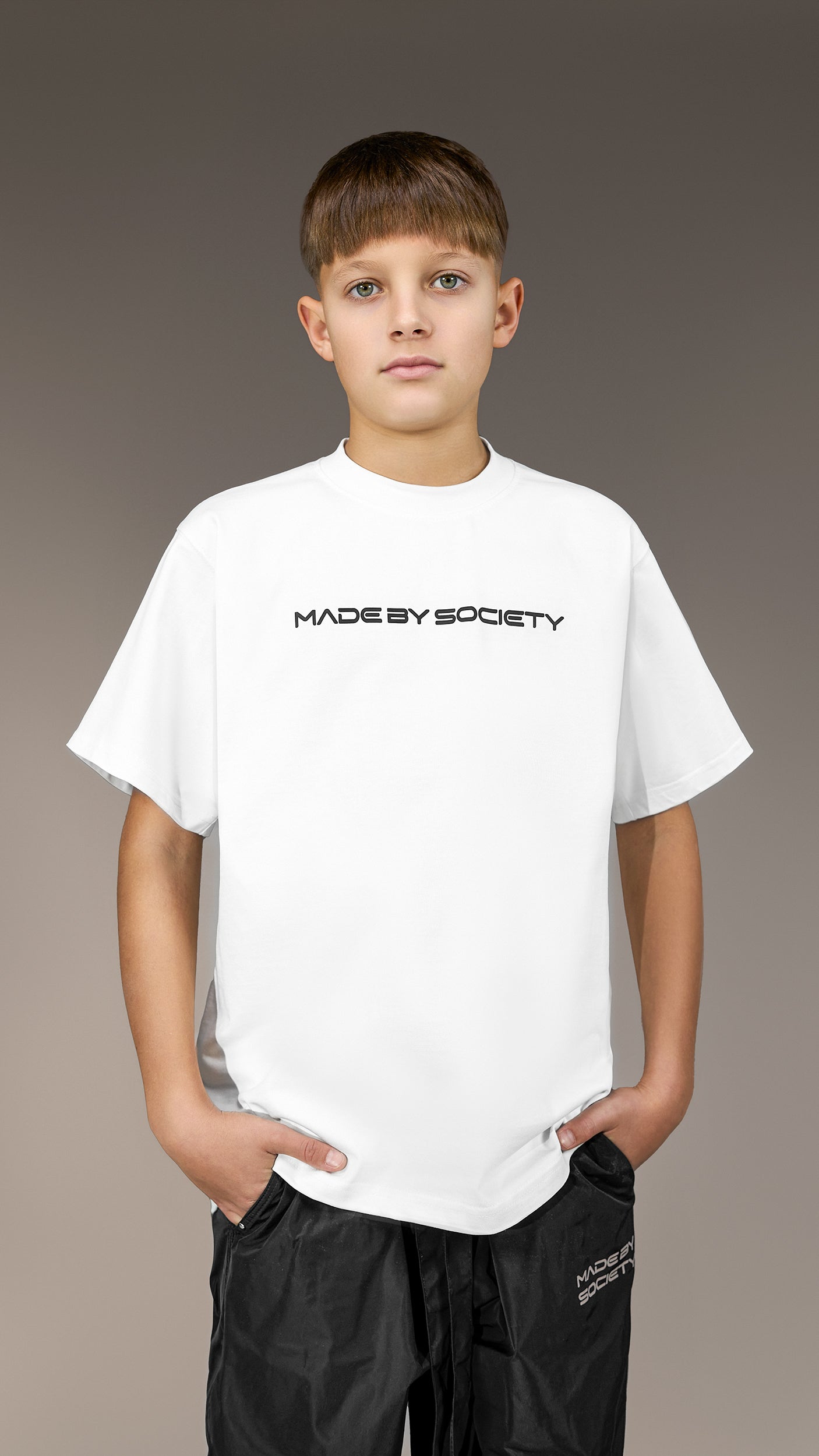 Tricou Oversized "Made by Society" Panda - T35946