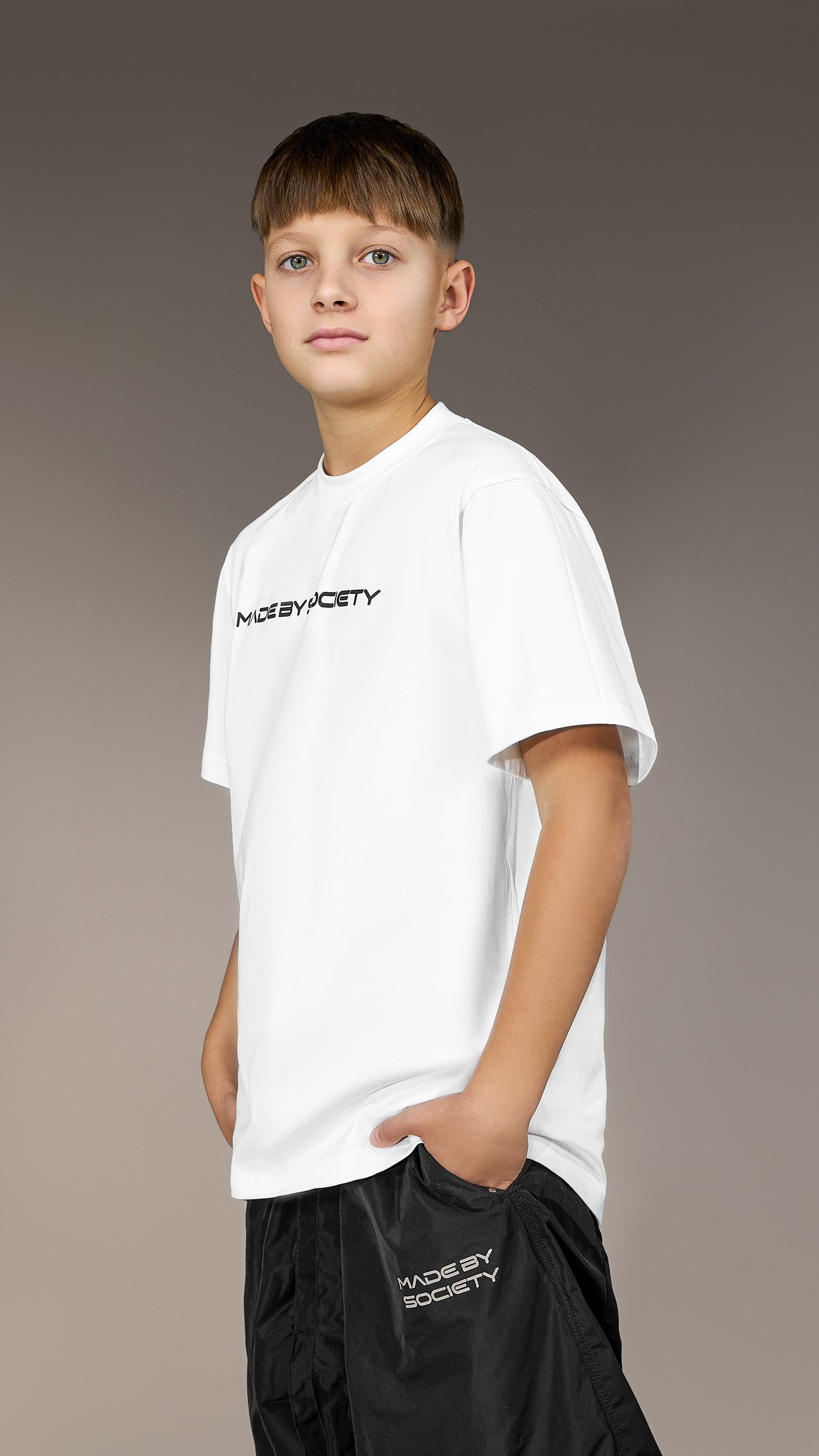 Tricou Oversized "Made by Society" Panda - T35946