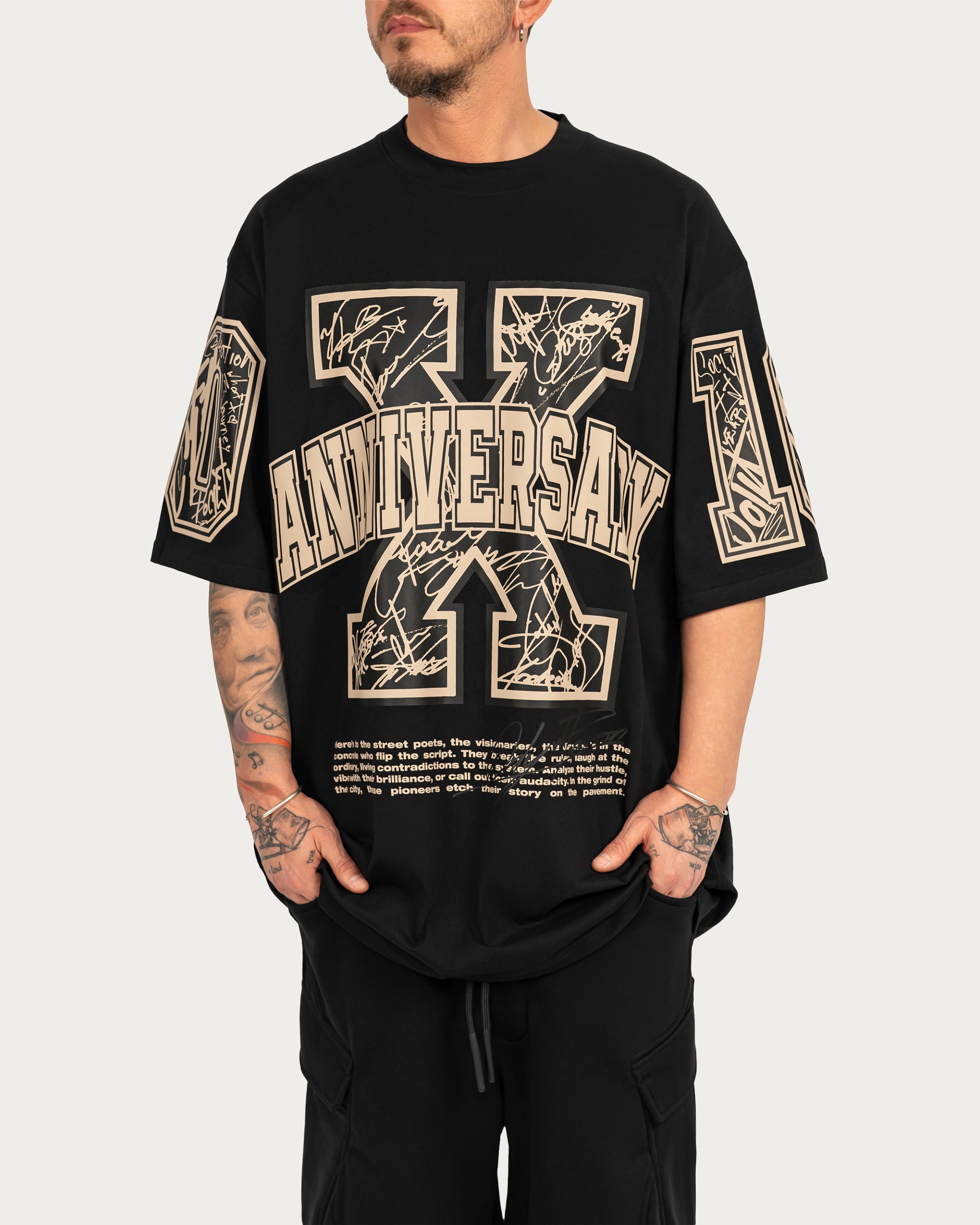 X anniversary t-shirt - T15211