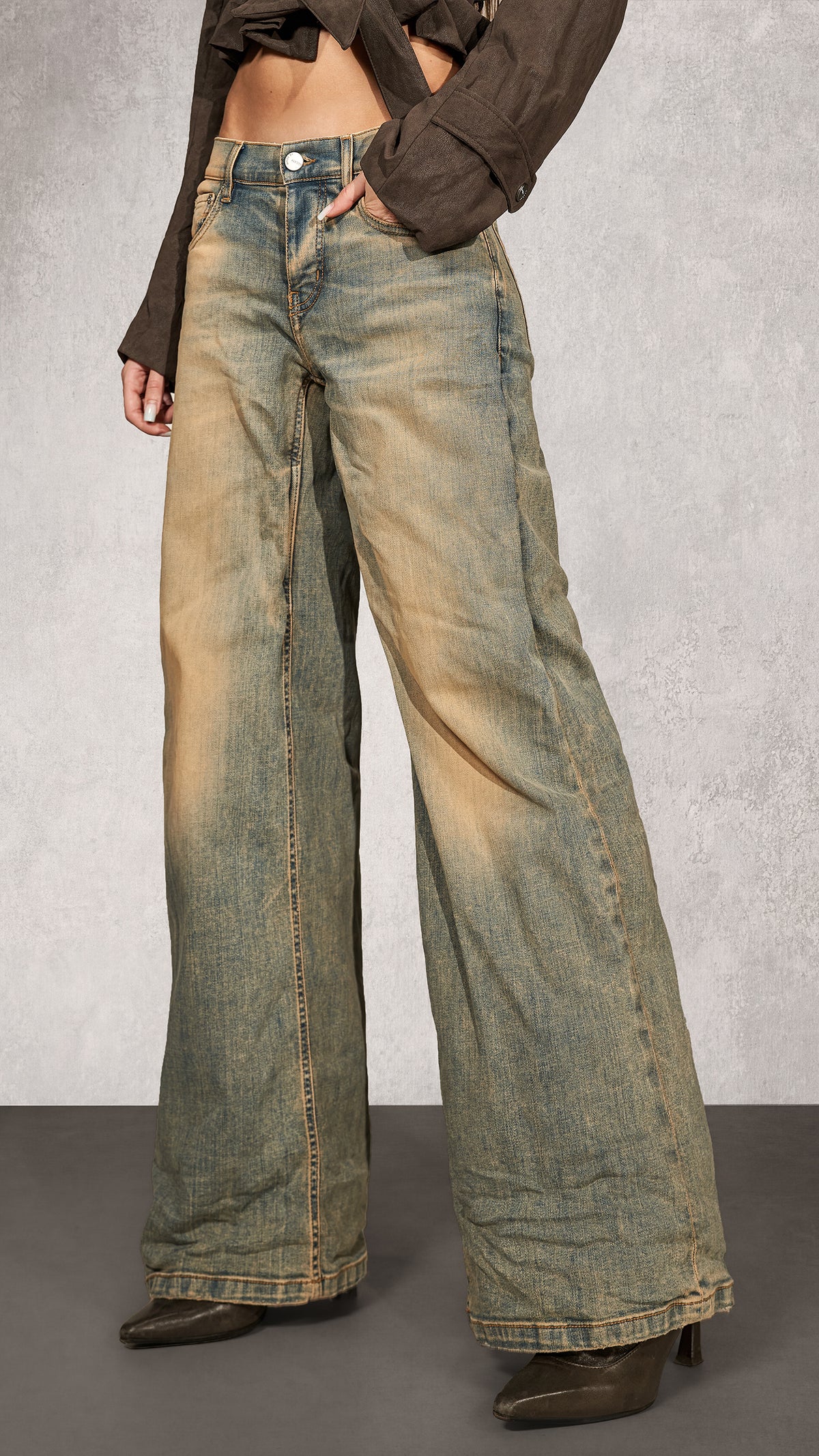 CONCRETE EROSION Jeans - P27235