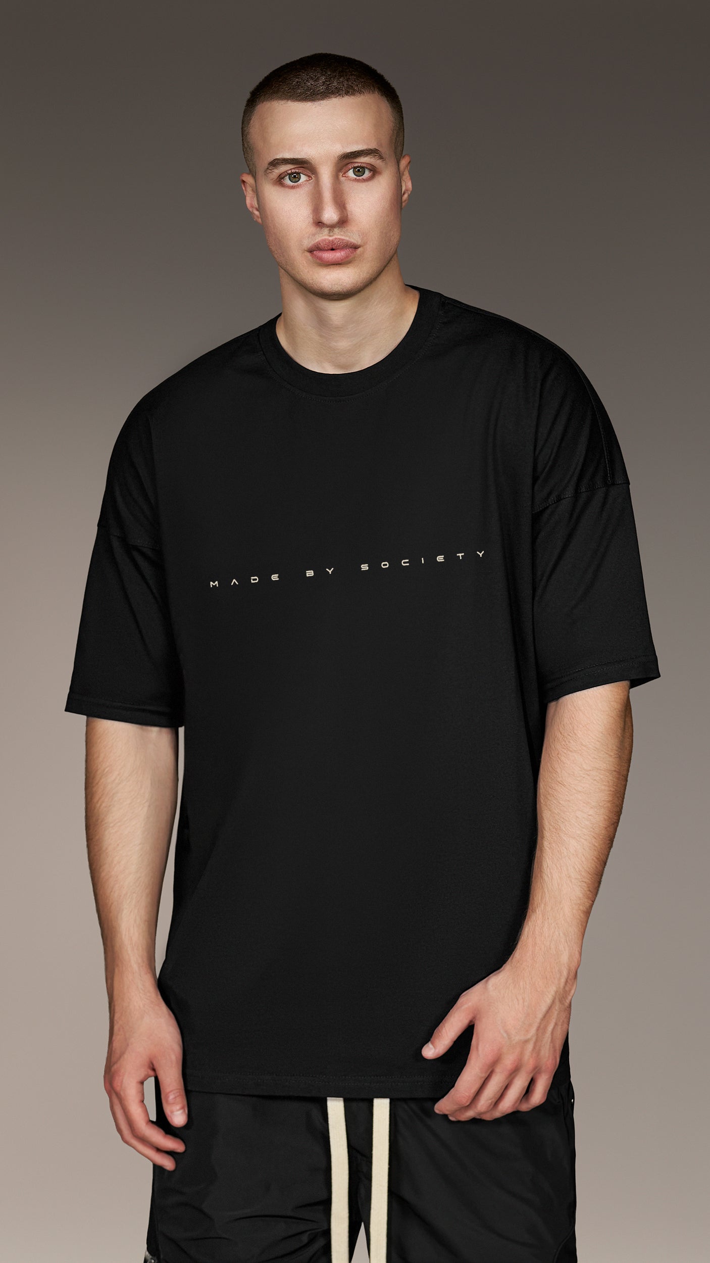 T-shirts Men Tricou Black Depth-T16788 - The urban collection
