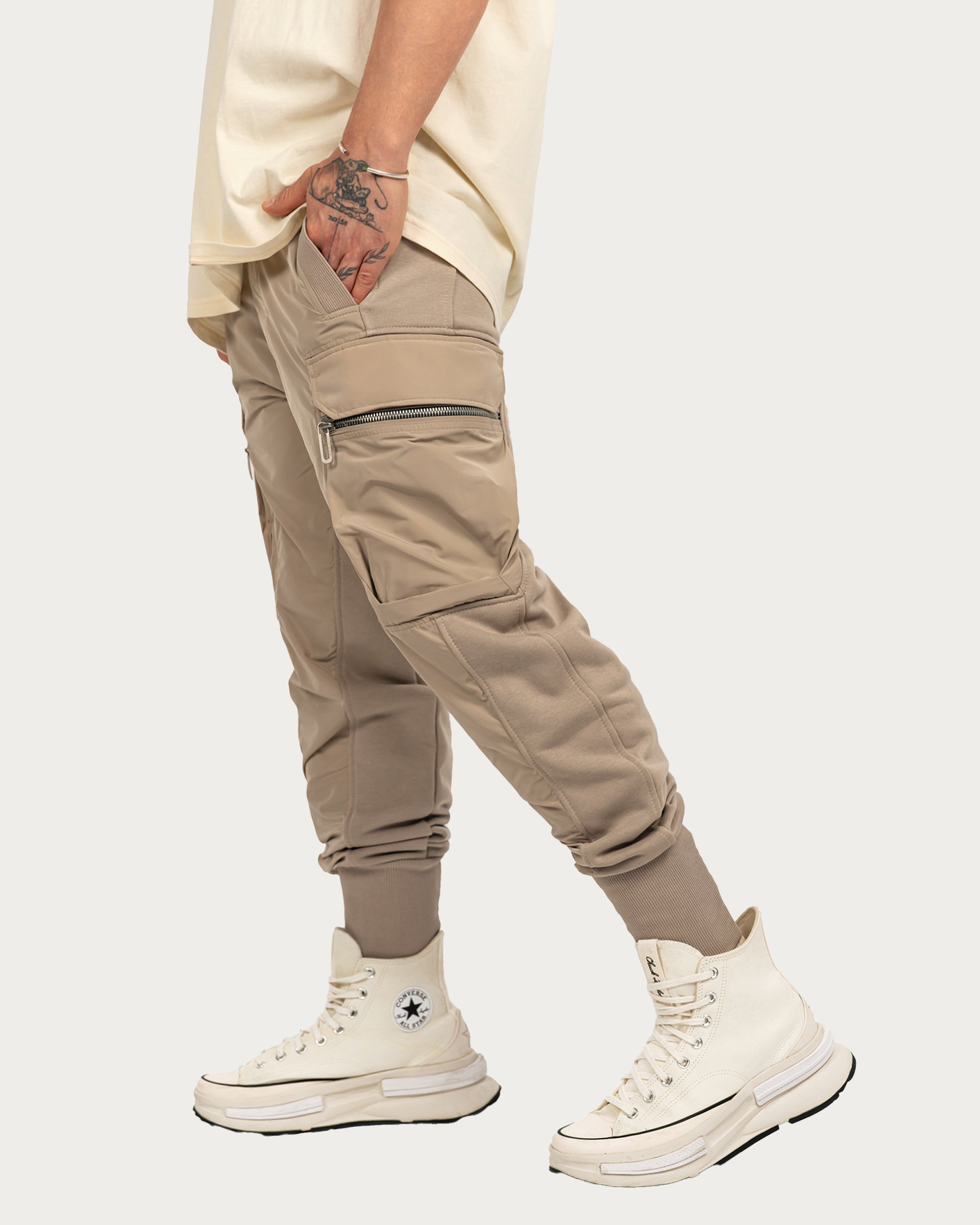 Double cargo pants - P15044