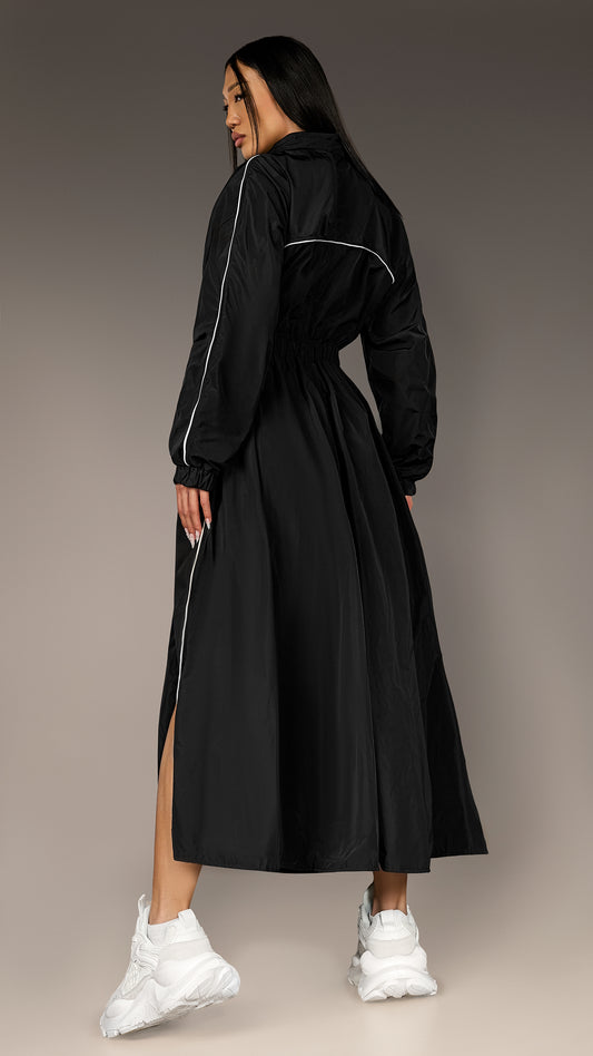 Code Ribbed Kleid - D27229