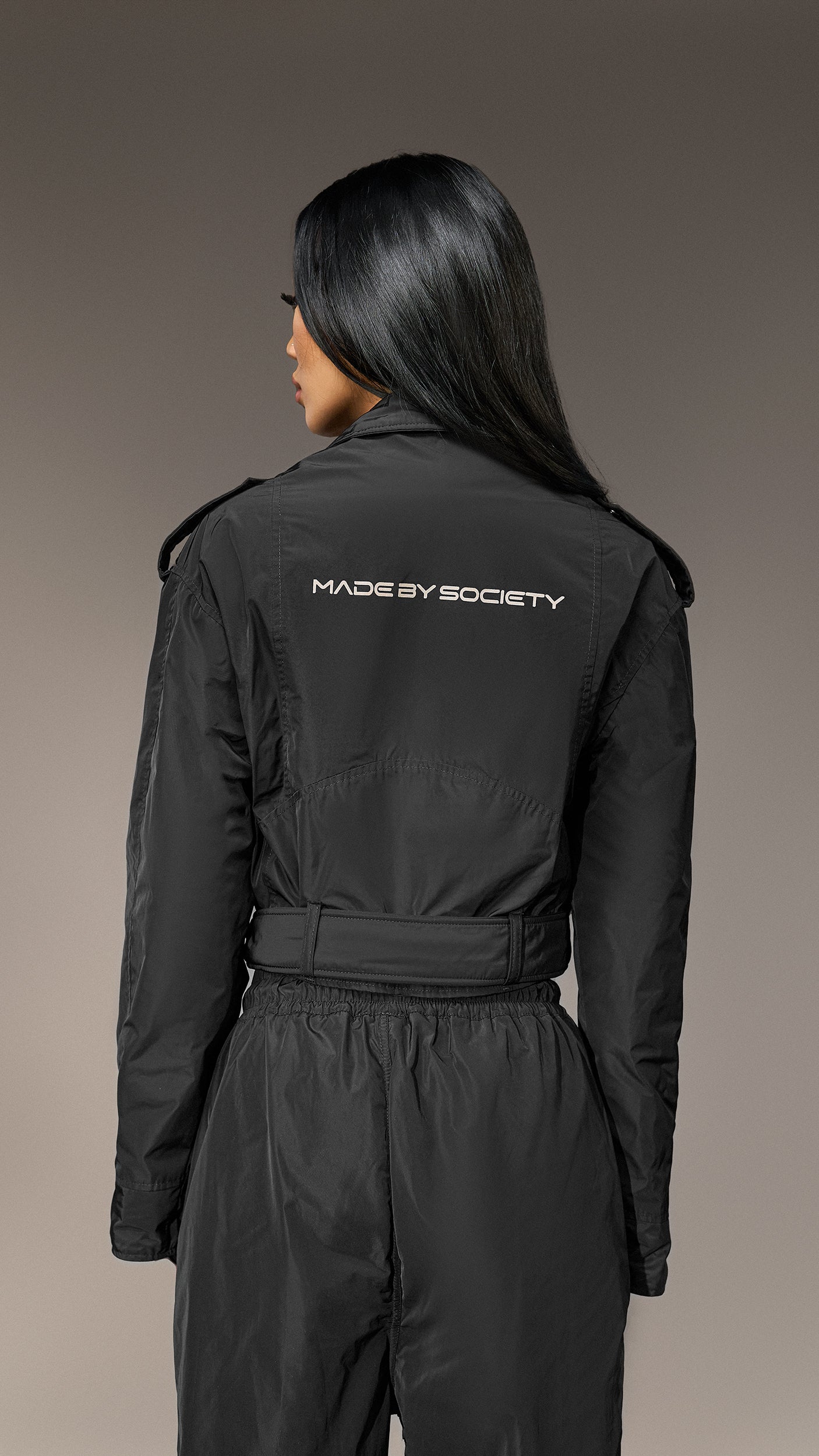 Drawstring Jacket Made by Society - J25814