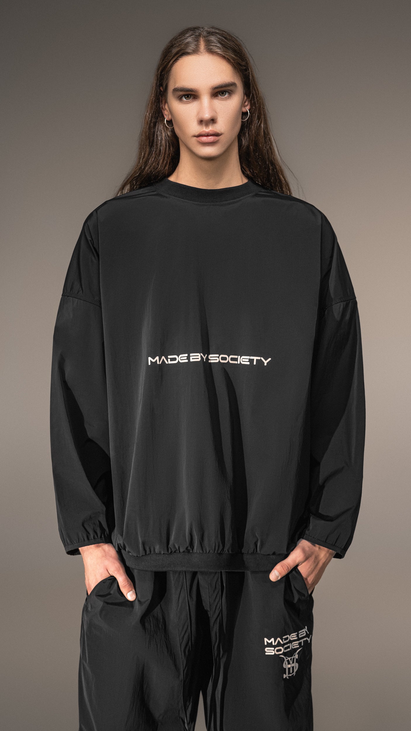 "Made by Society" Hoodie - Casual Comfort - H15720