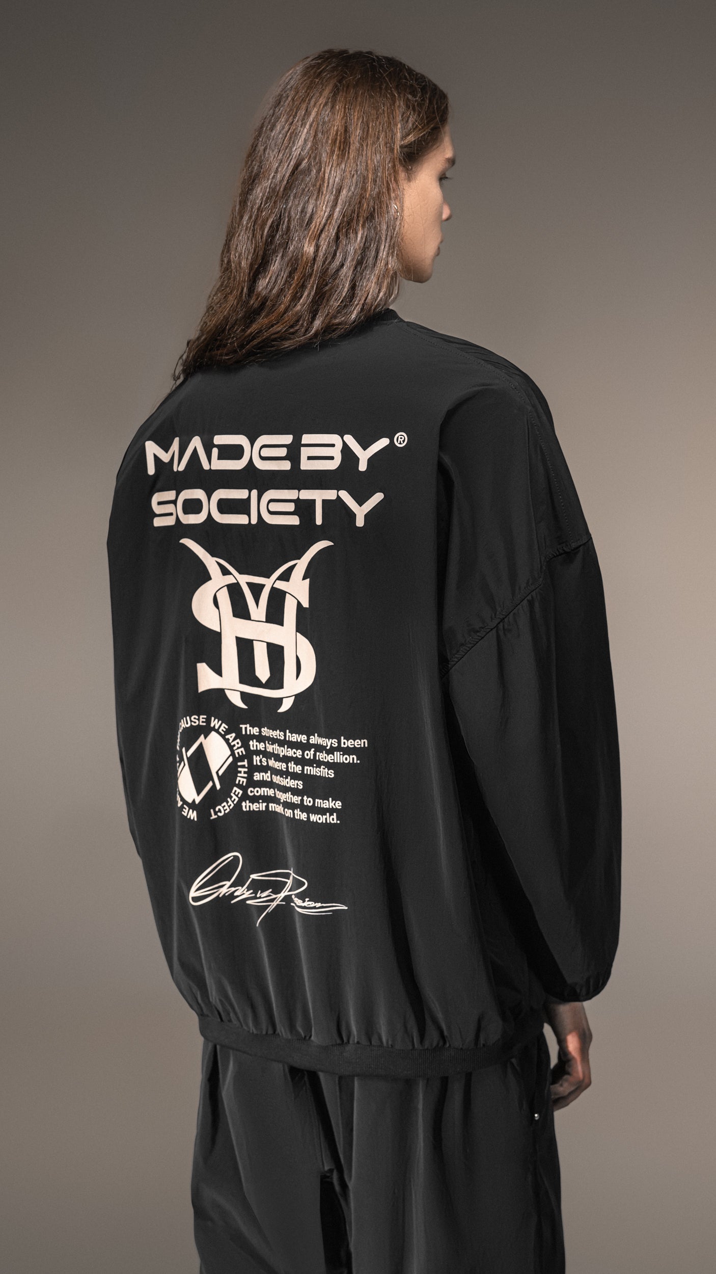 "Made by Society" Hoodie - Casual Comfort - H15720