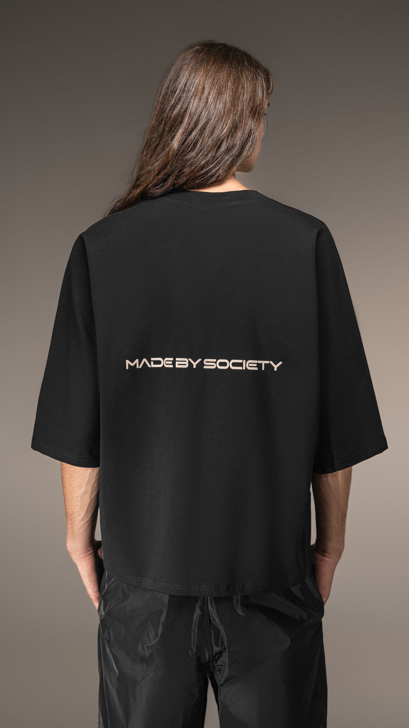 Tricou Made by society cu decolteu - T15614