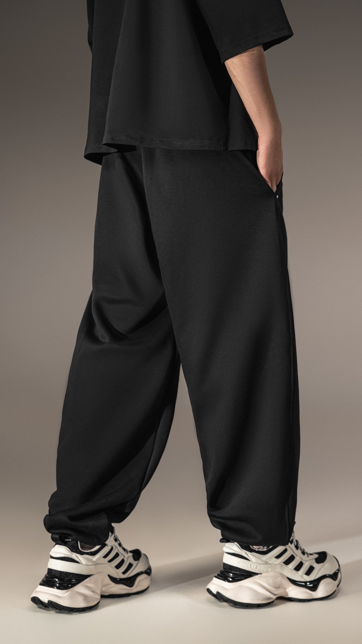 "Made by Society" Trousers with Strap Detail - P15729