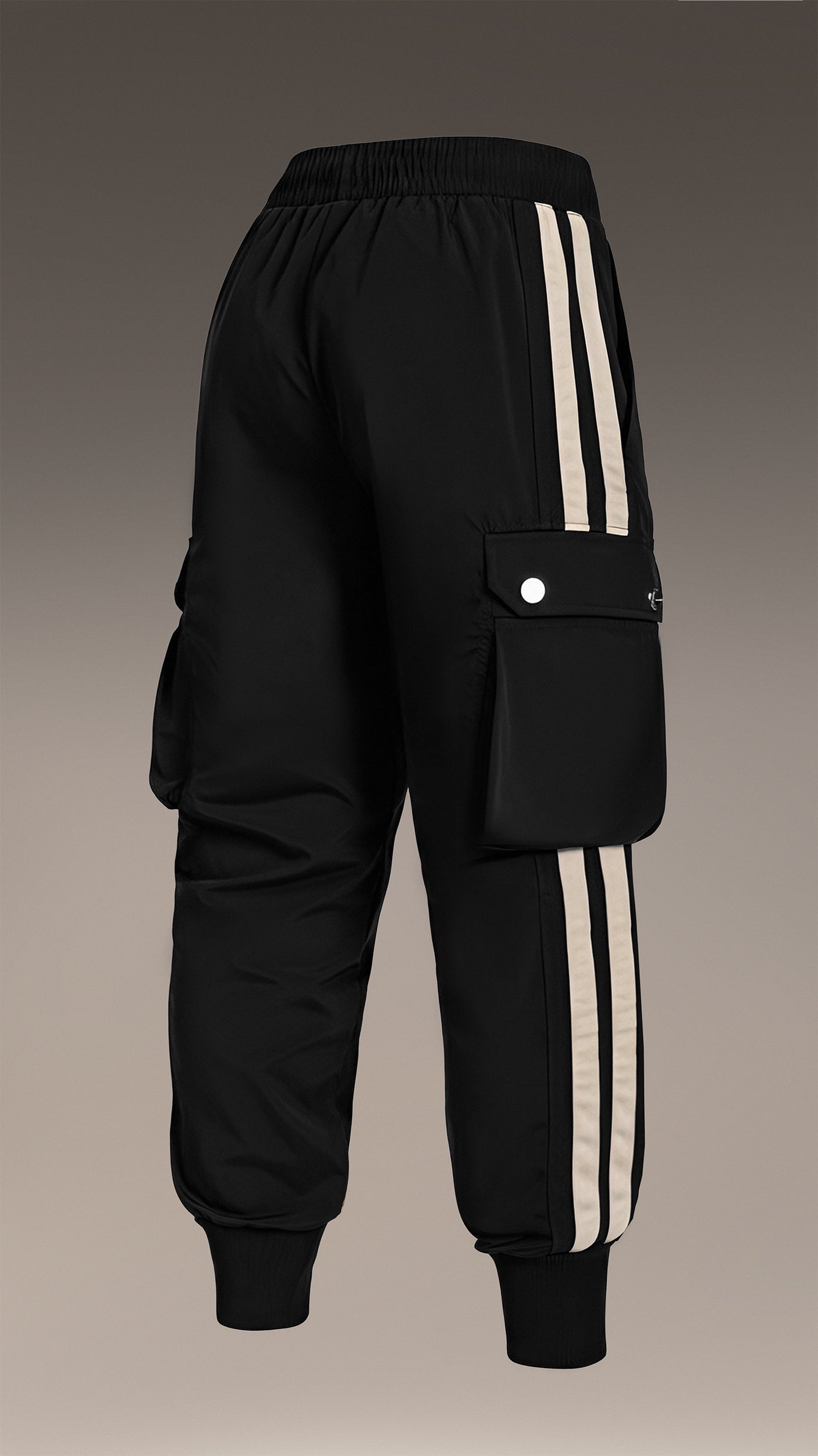 Stripes cargo pants - P34179