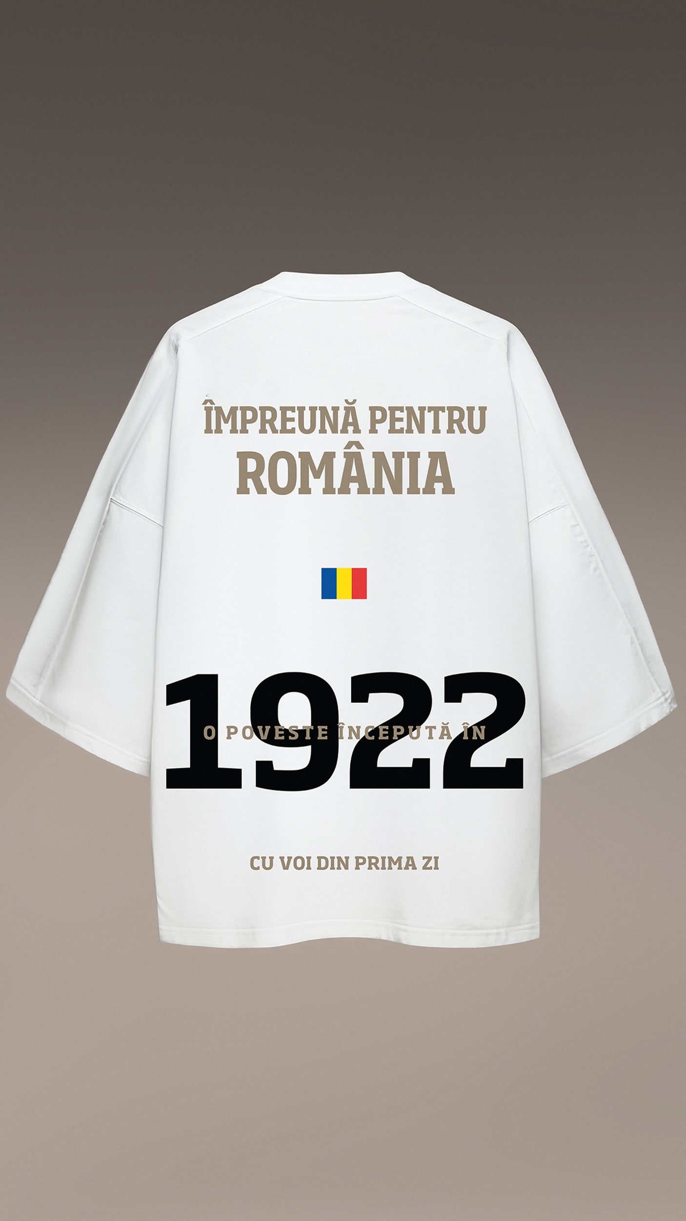 Tricou MBS x Romania - Cu voi din prima zi - T17245