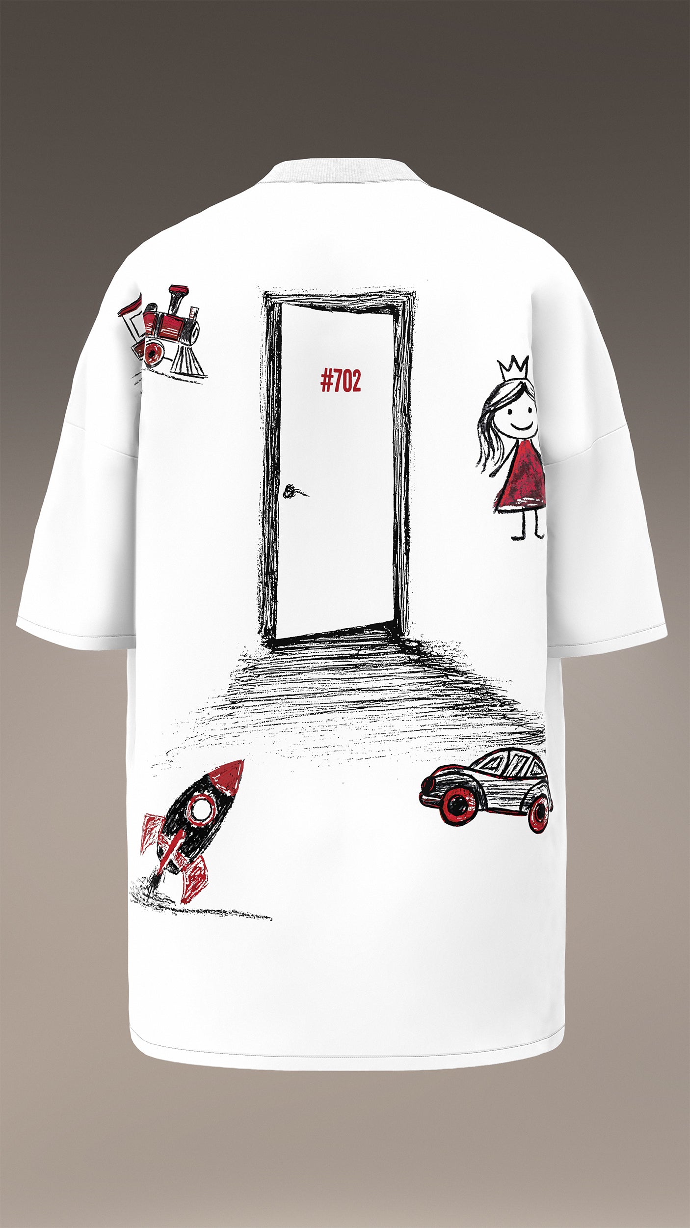 MEN'S T-SHIRT "COURAGE" - T16936