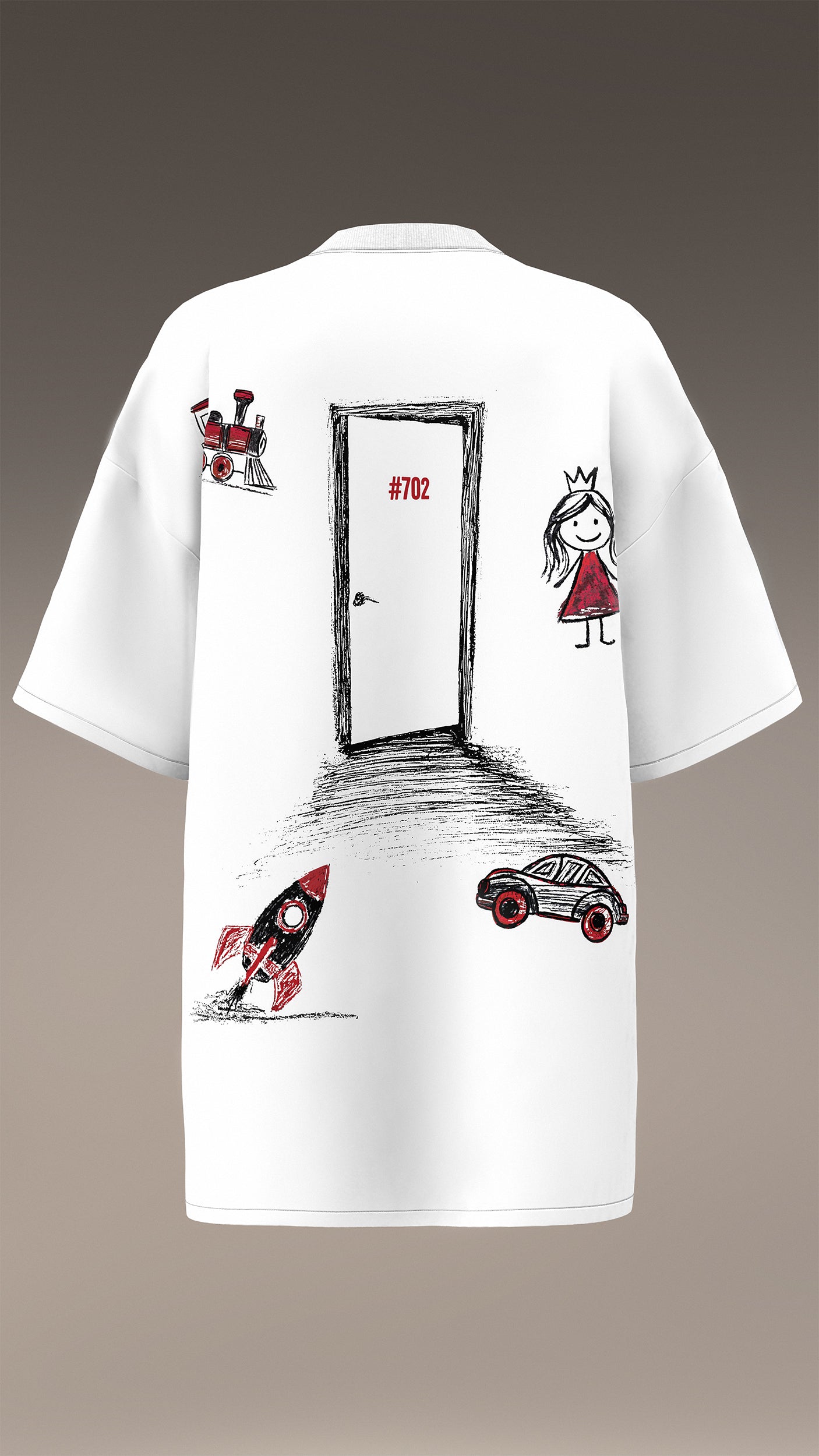 WOMEN'S T-SHIRT "COURAGE" - T26982