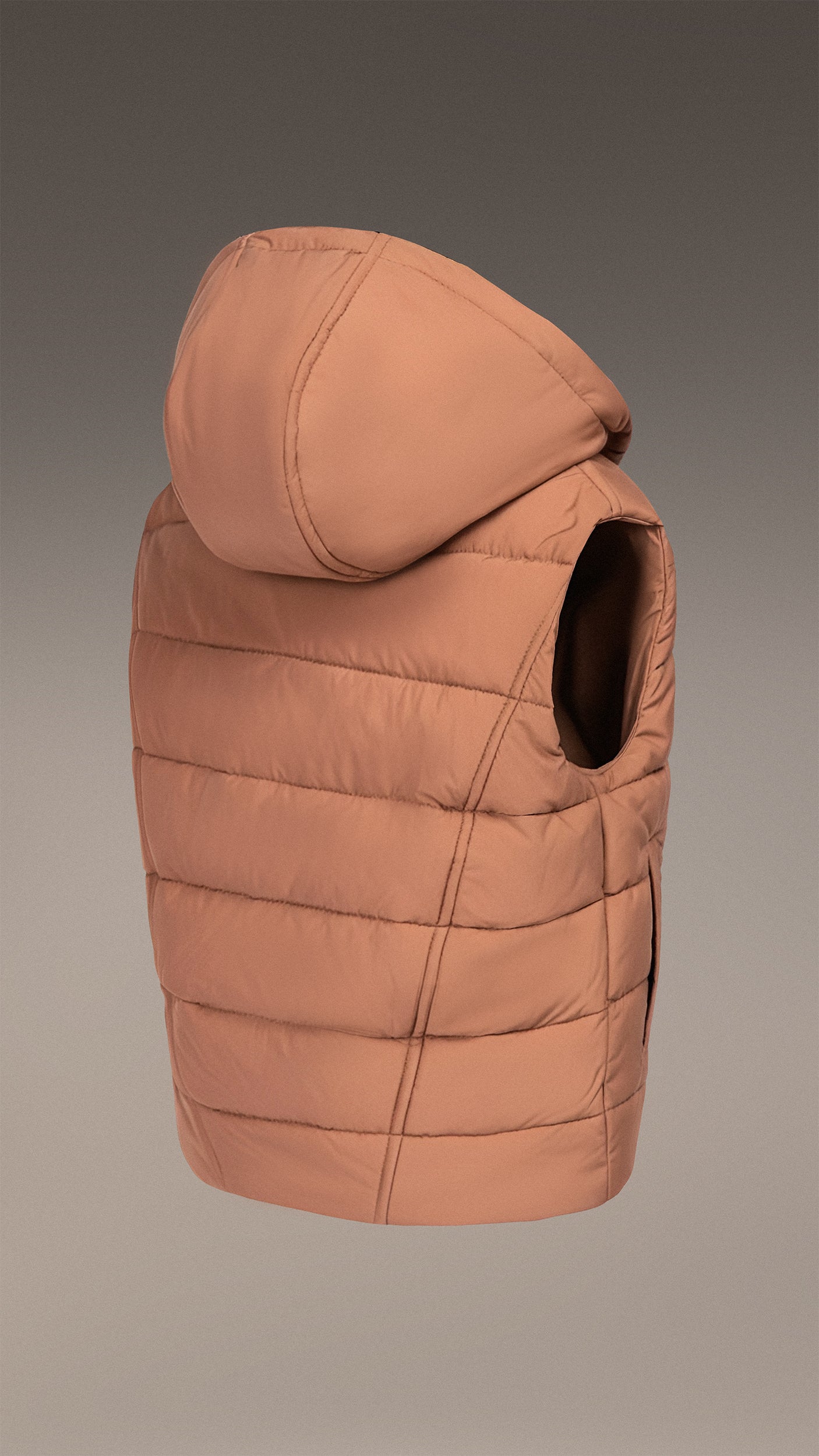 Hood Vest - V33003