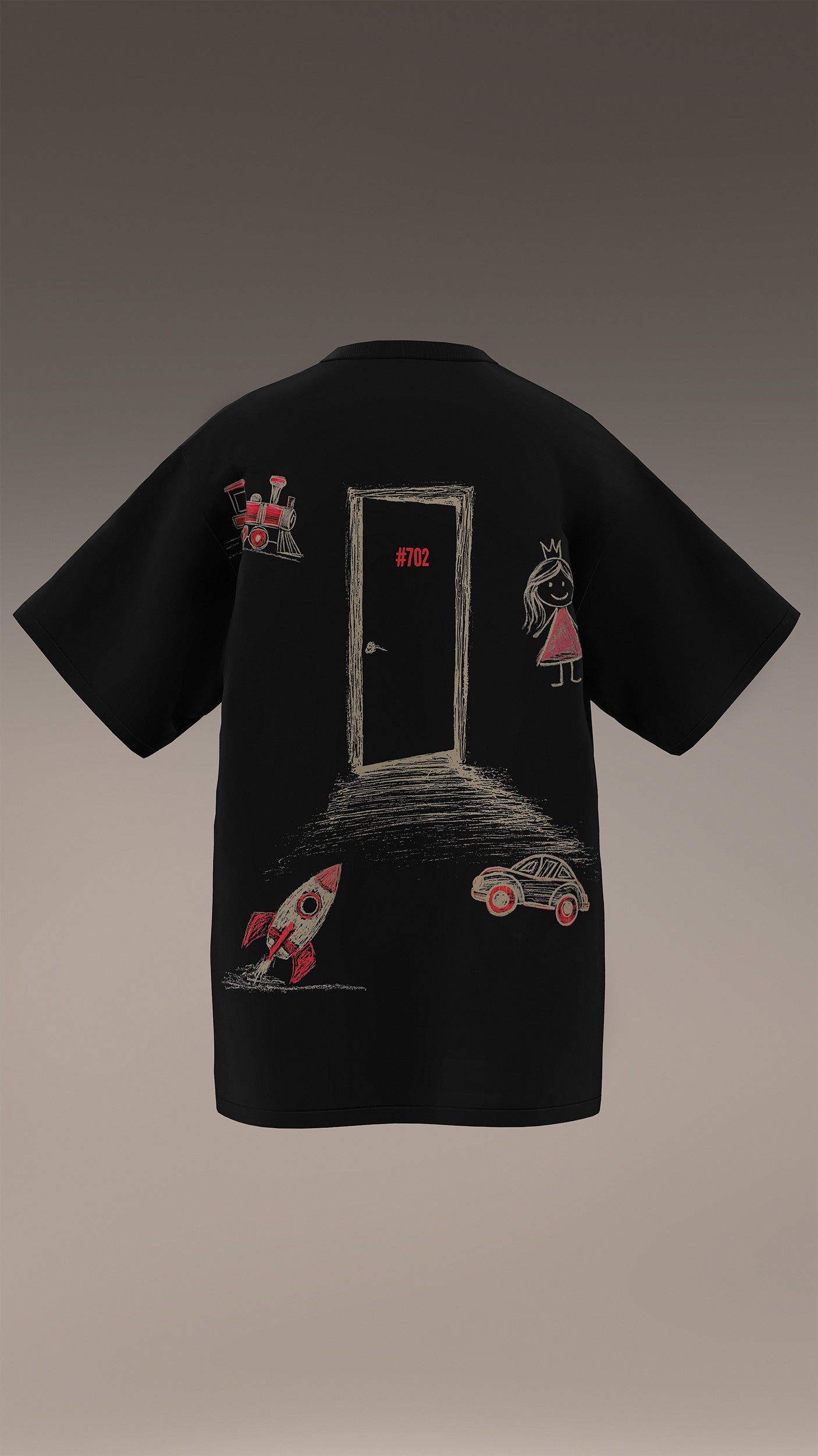 KIDS T-SHIRT "COURAGE" - T37004