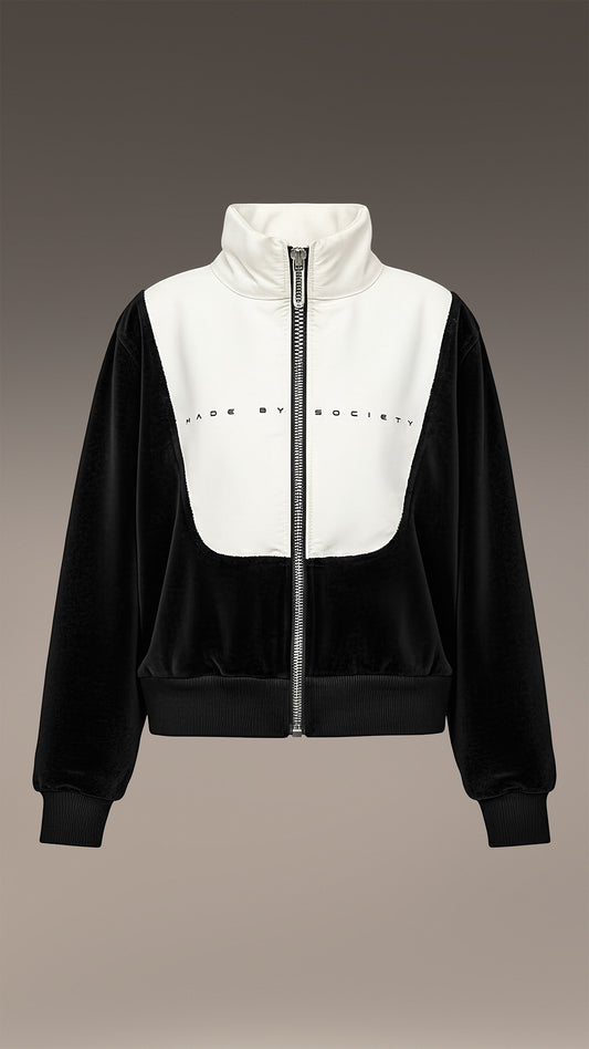 Velours-Hoodie - H36738