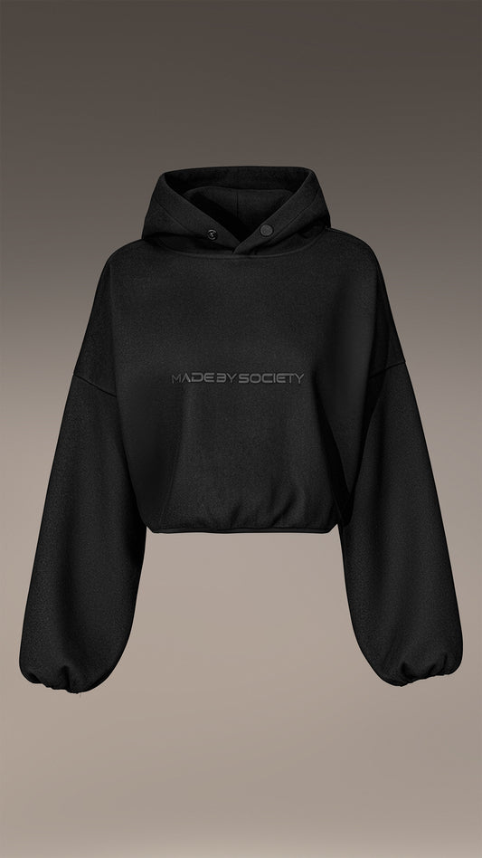 Sudadera Crop "Made by Society" - H26118