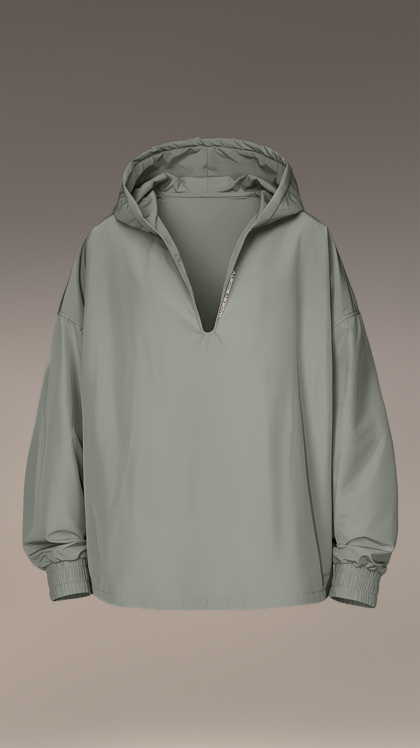 Hoodie with Cutout - H16474