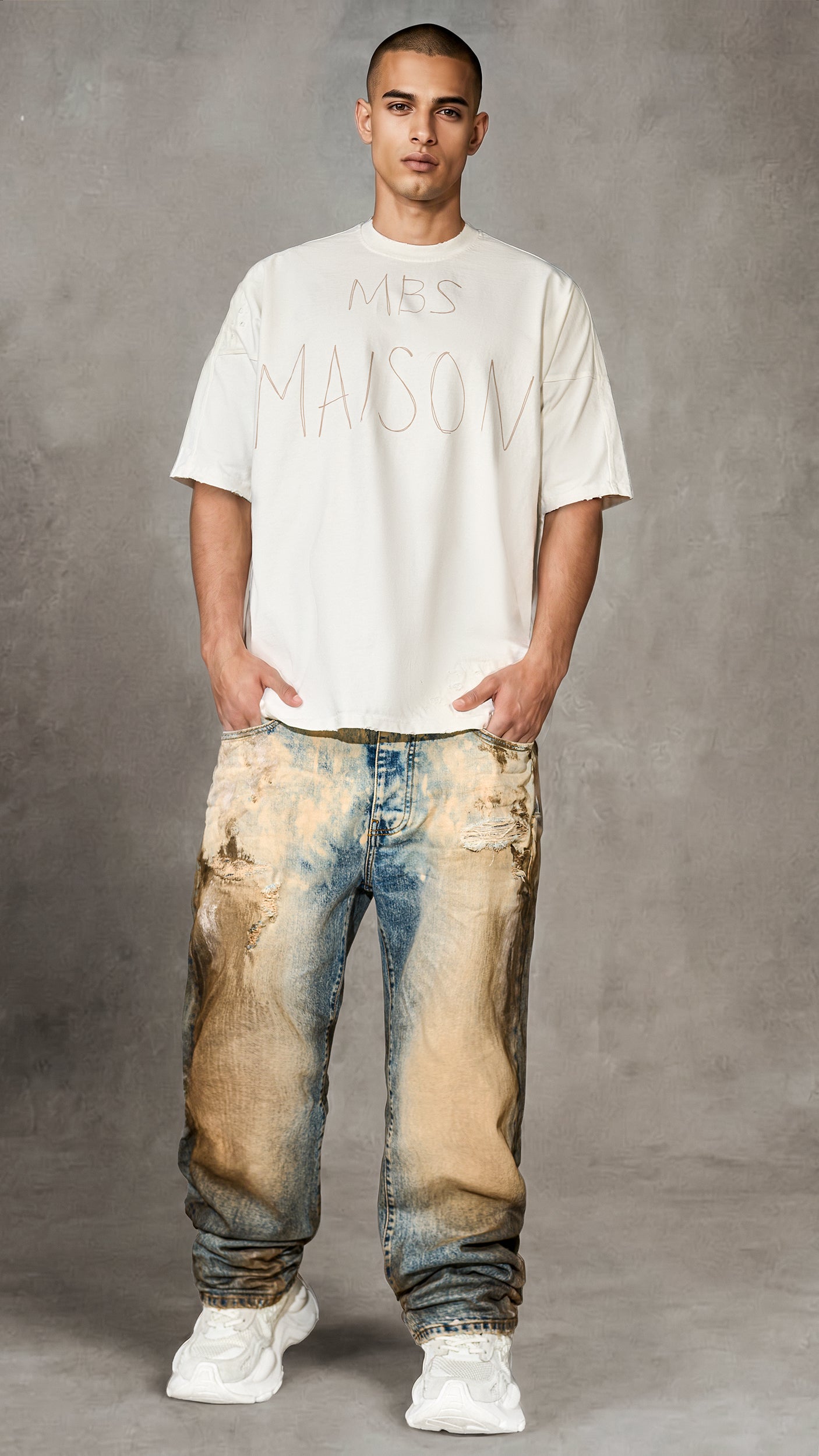 ASH-VOLT WIDE Jeans - P17240
