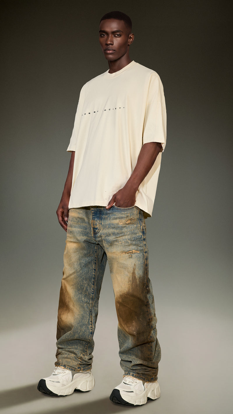 DISTORTION WASH Jeans - P17238