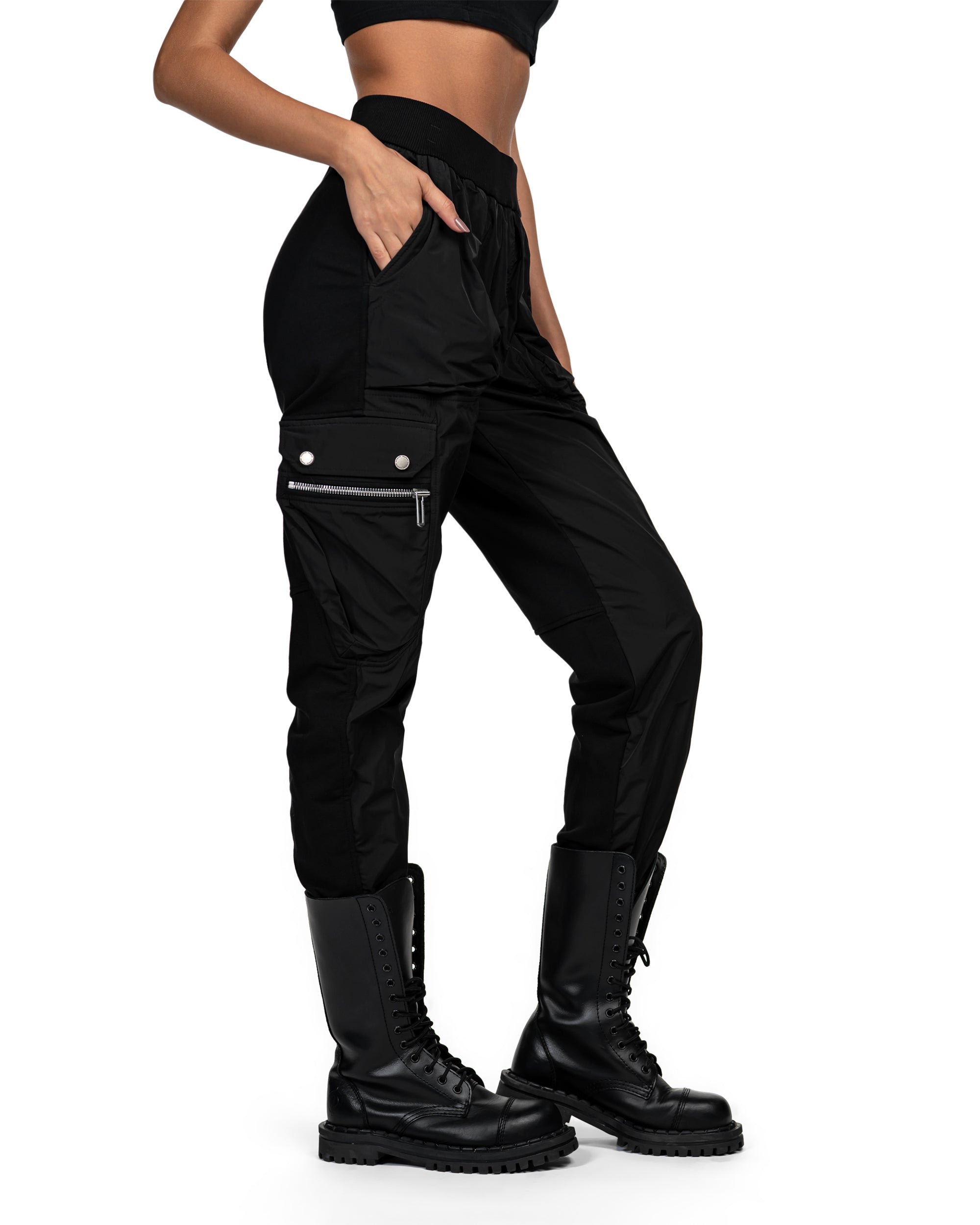 Patch cargo pants - P23273