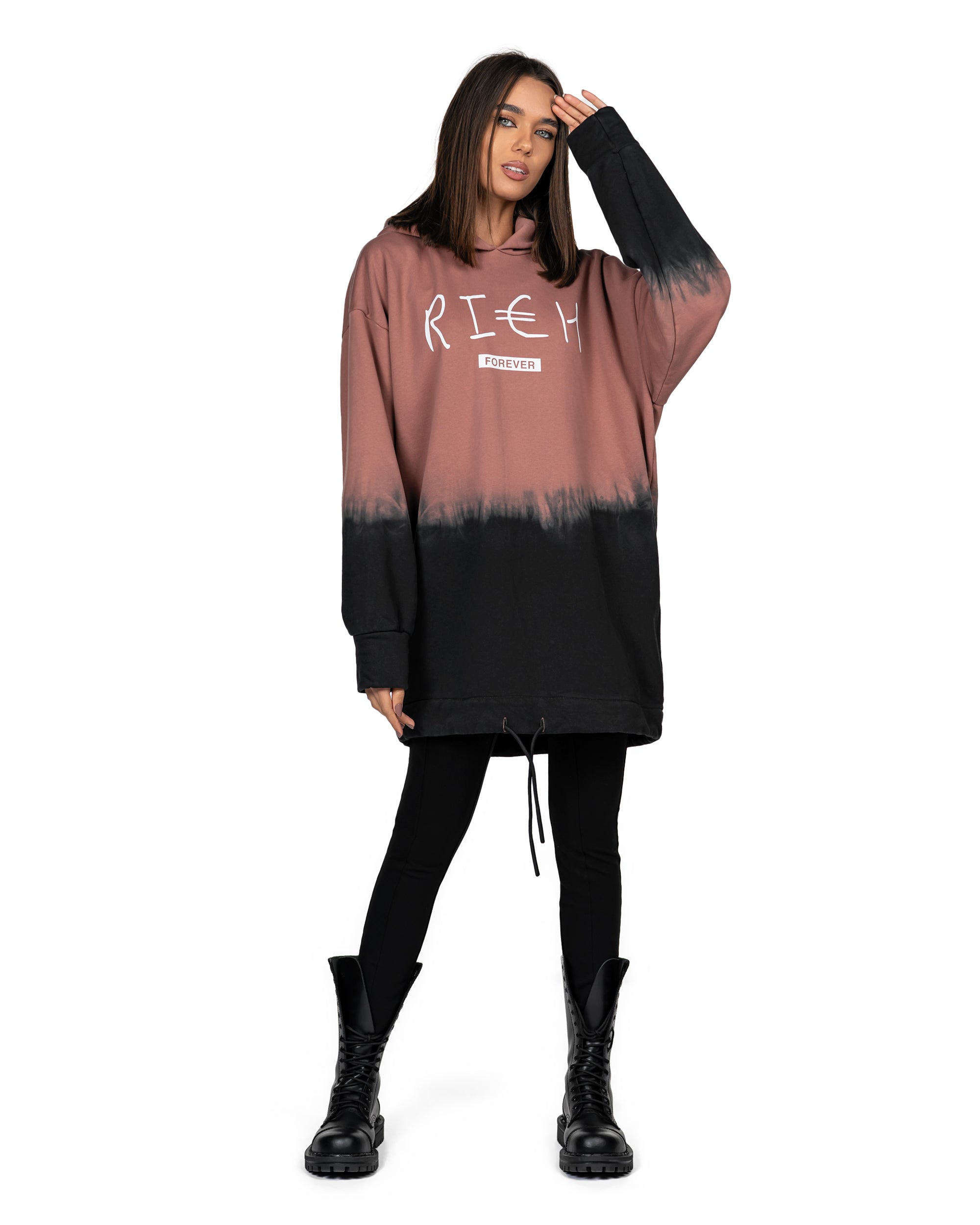 Sweat à capuche long Rich - H22333