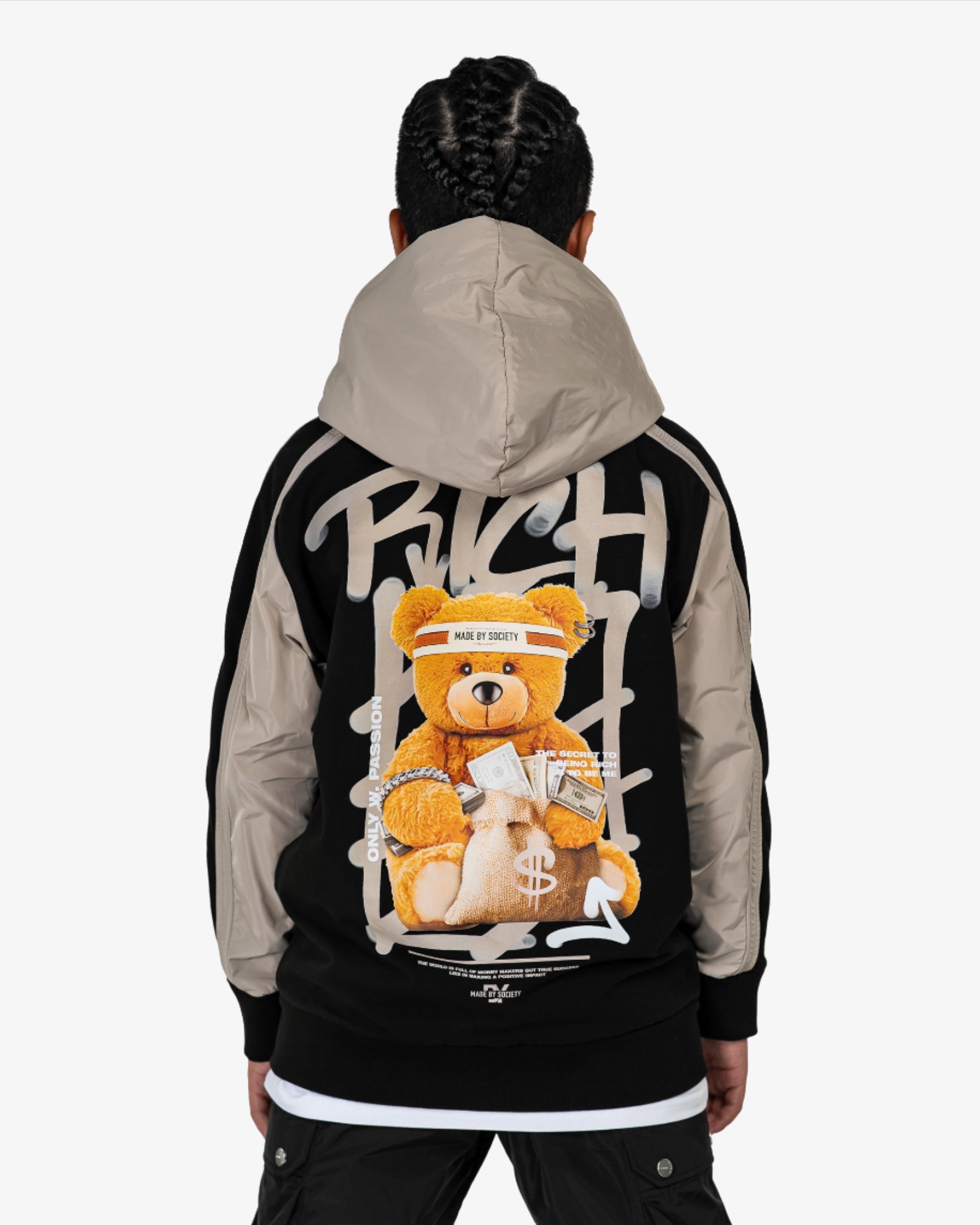 Rich bear hoodie - H34631