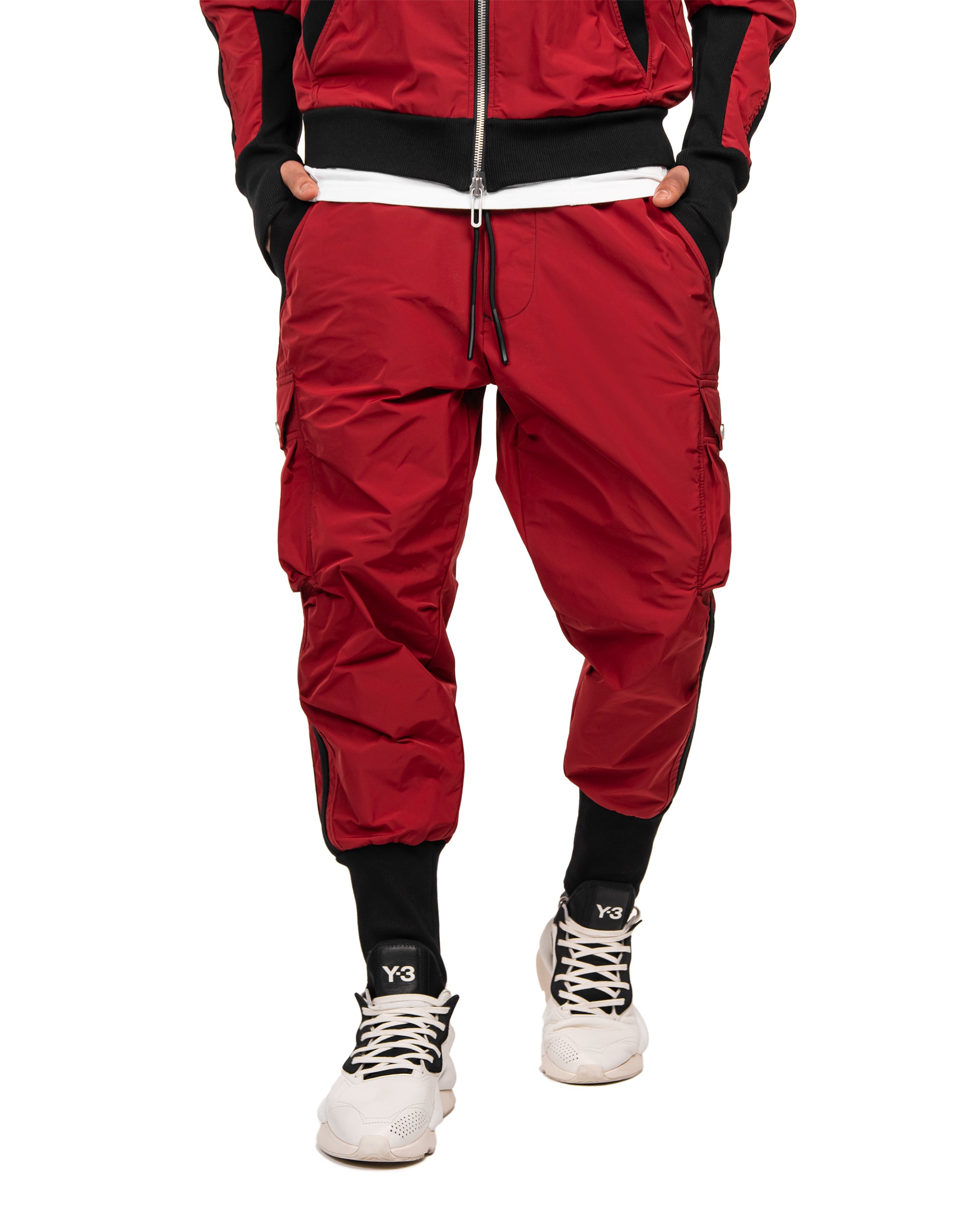 Vertical lines cargo pants - P12532