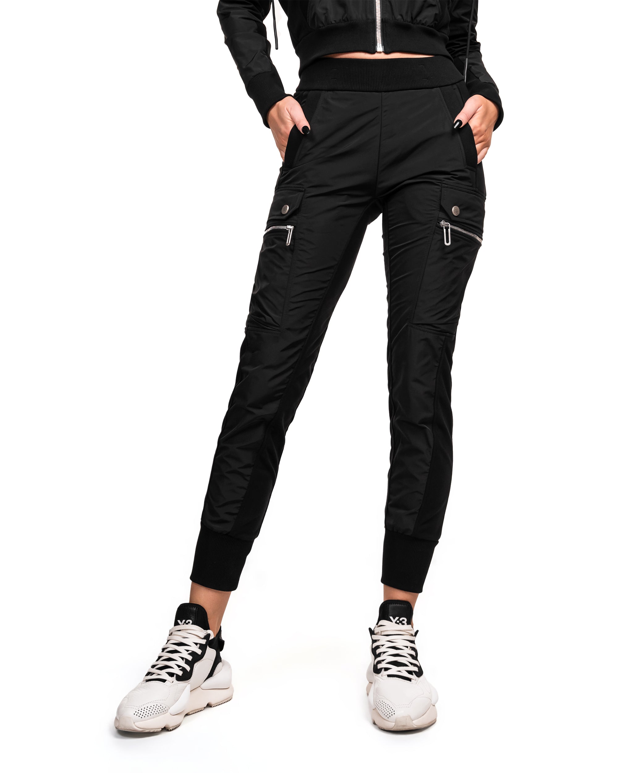 Stud double cargo pants - P23234