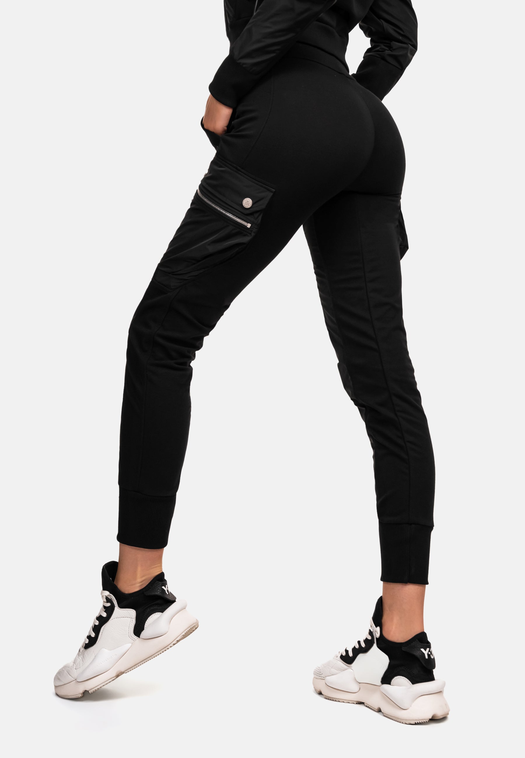 Stud double cargo pants - P23234