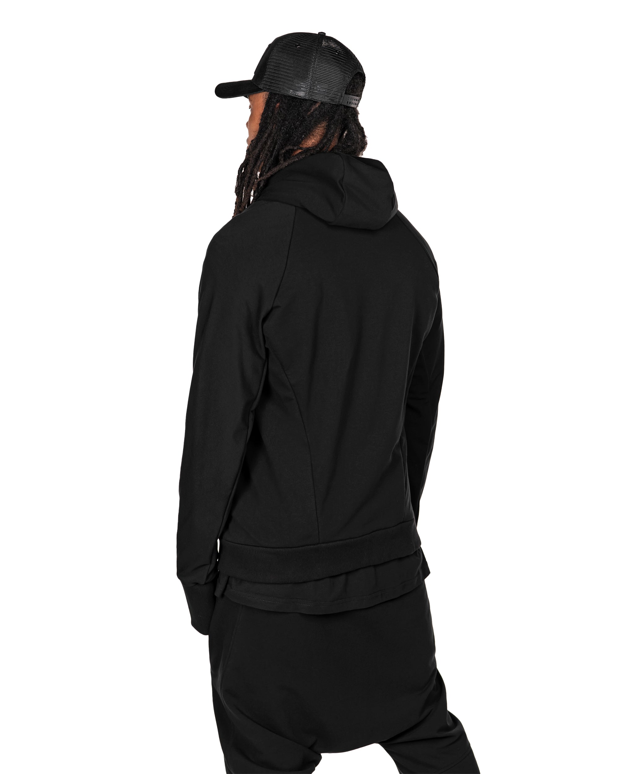 Vagabond diagonal hoodie - H12918