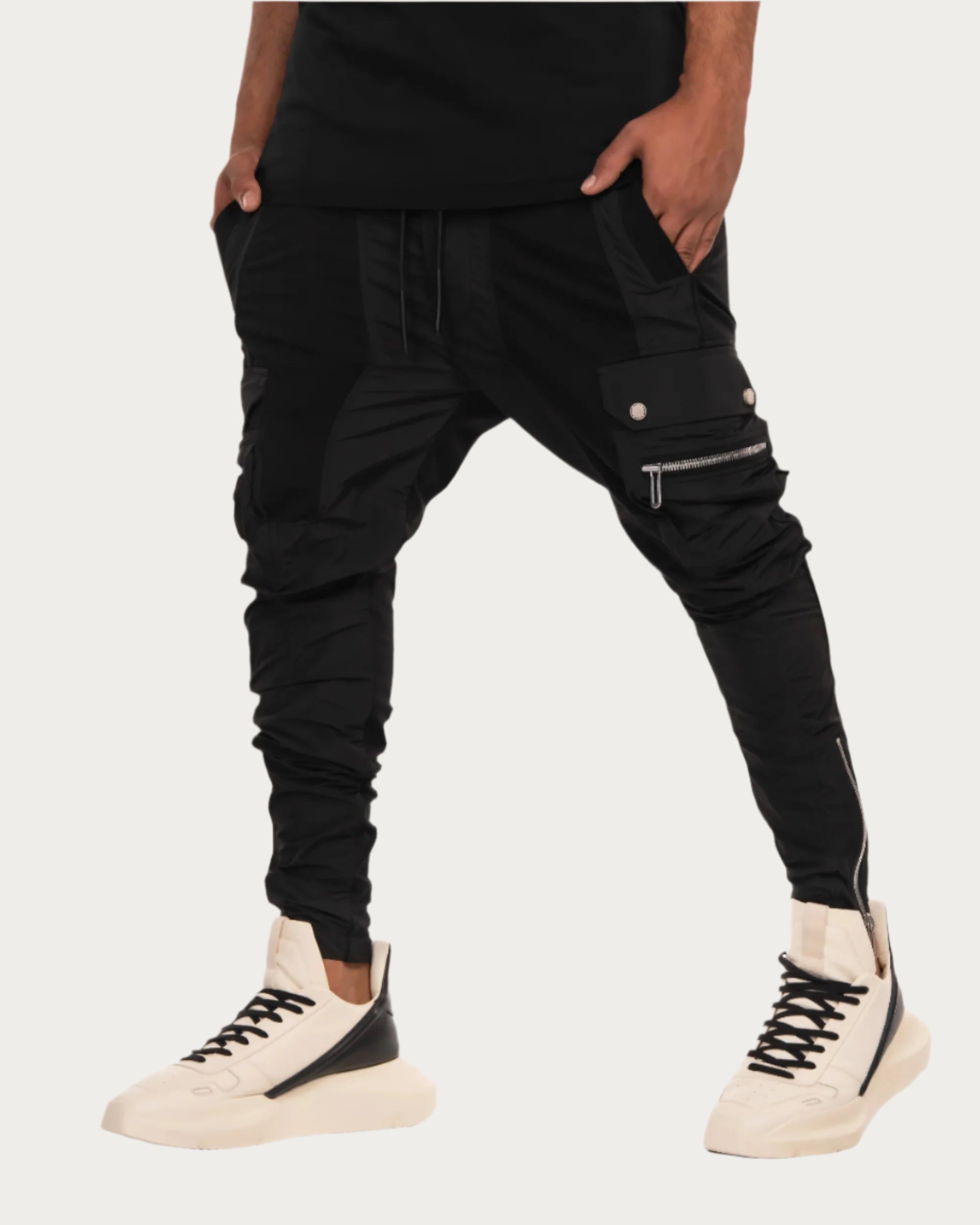 Double stud cargo pants - P12948