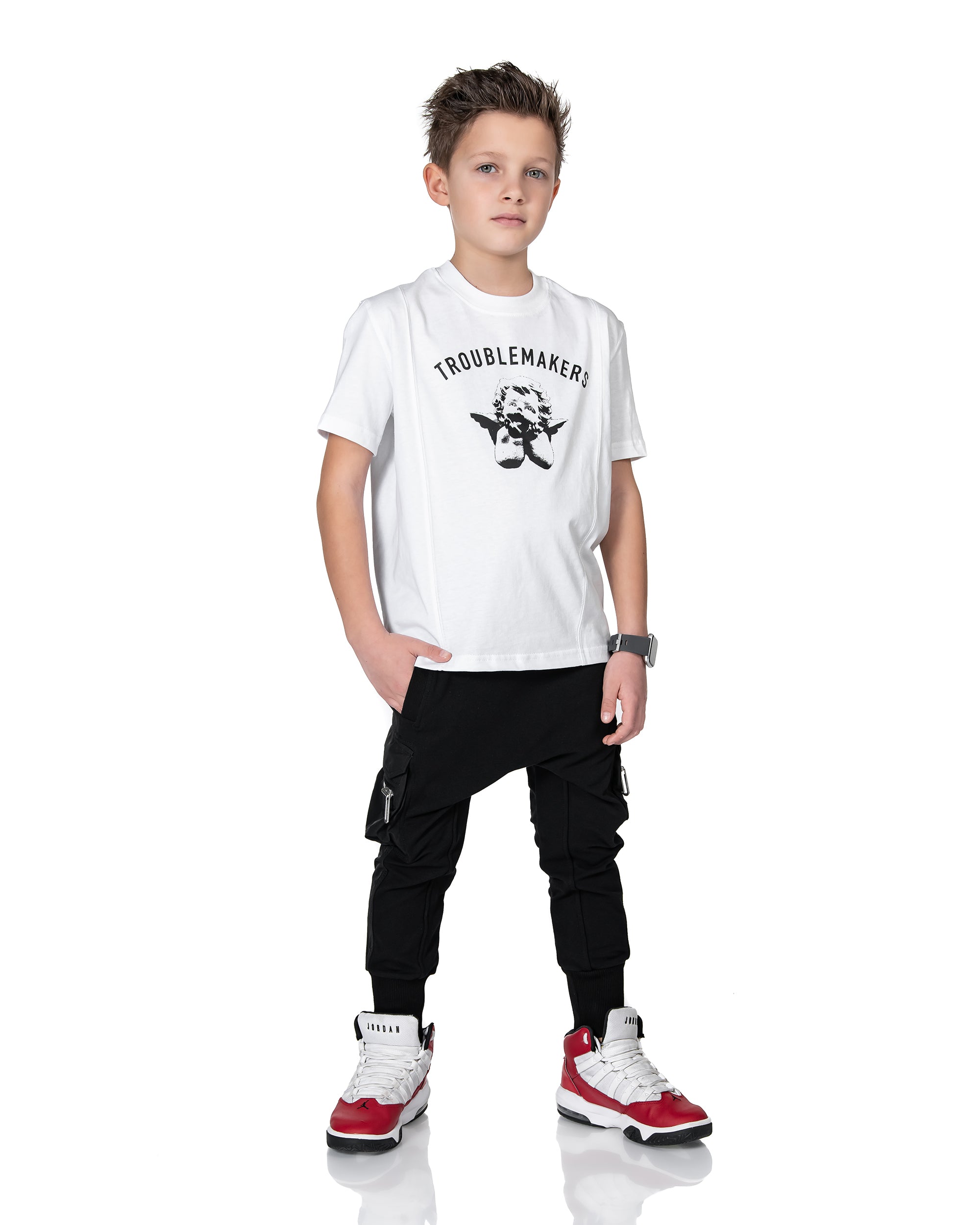 Double cargo pants - P32225